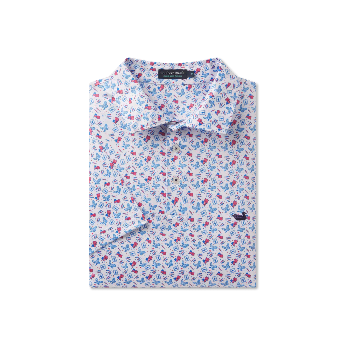 Southern Marsh Flyline Performance Polo - Liberty - Image 2
