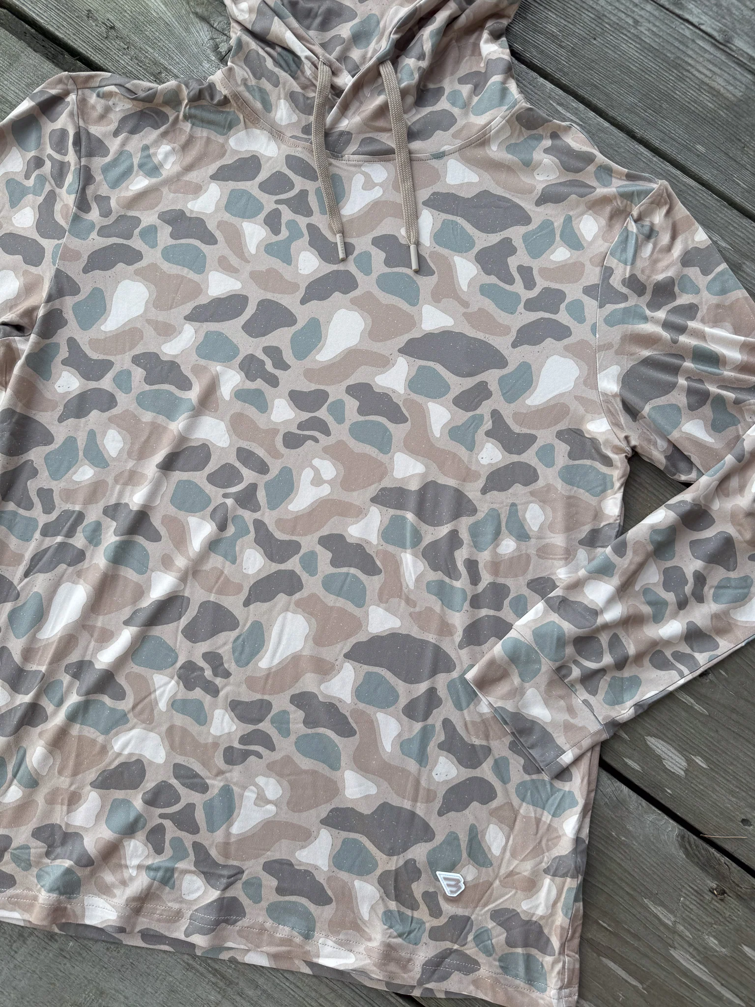 Men's Burlebo Performance Hoodie - Pintail Camo - Image 3