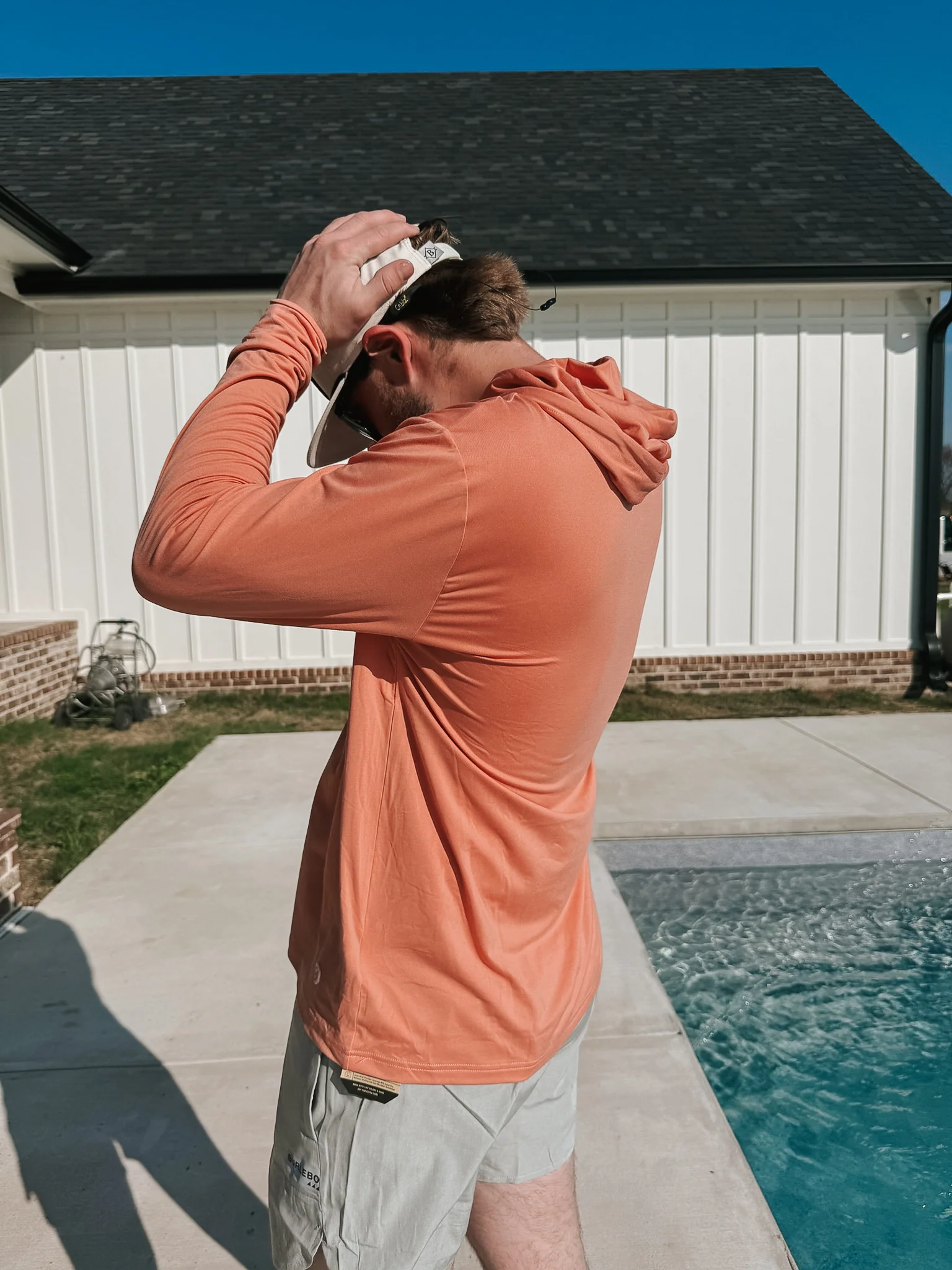 Burlebo Men's Performance Hoodie - Sunfish - Image 4