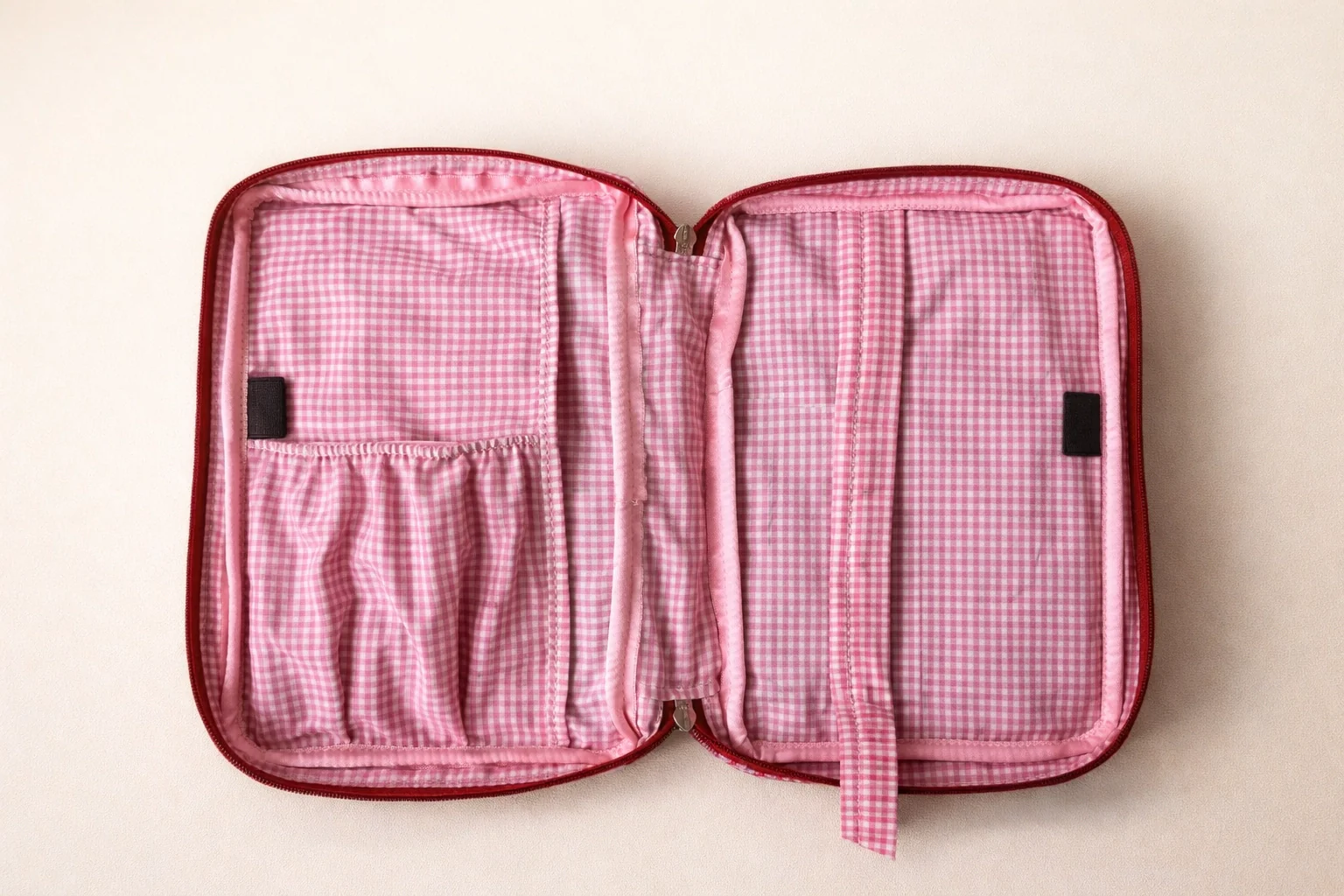 Quilted Bible Cover/Bible Case | Pink Rainbow Cactus - Image 4