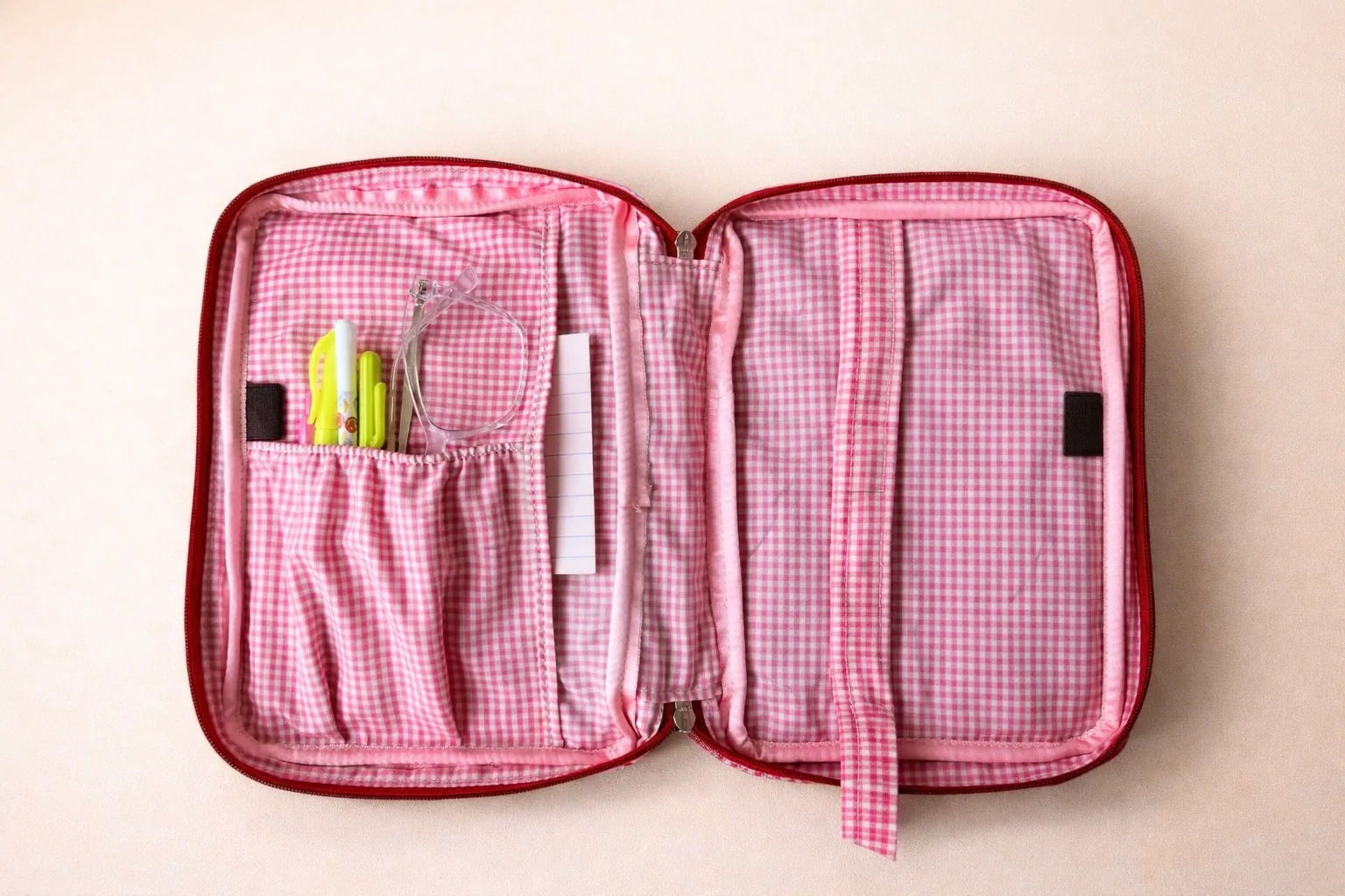 Quilted Bible Cover/Bible Case | Pink Rainbow Cactus - Image 3