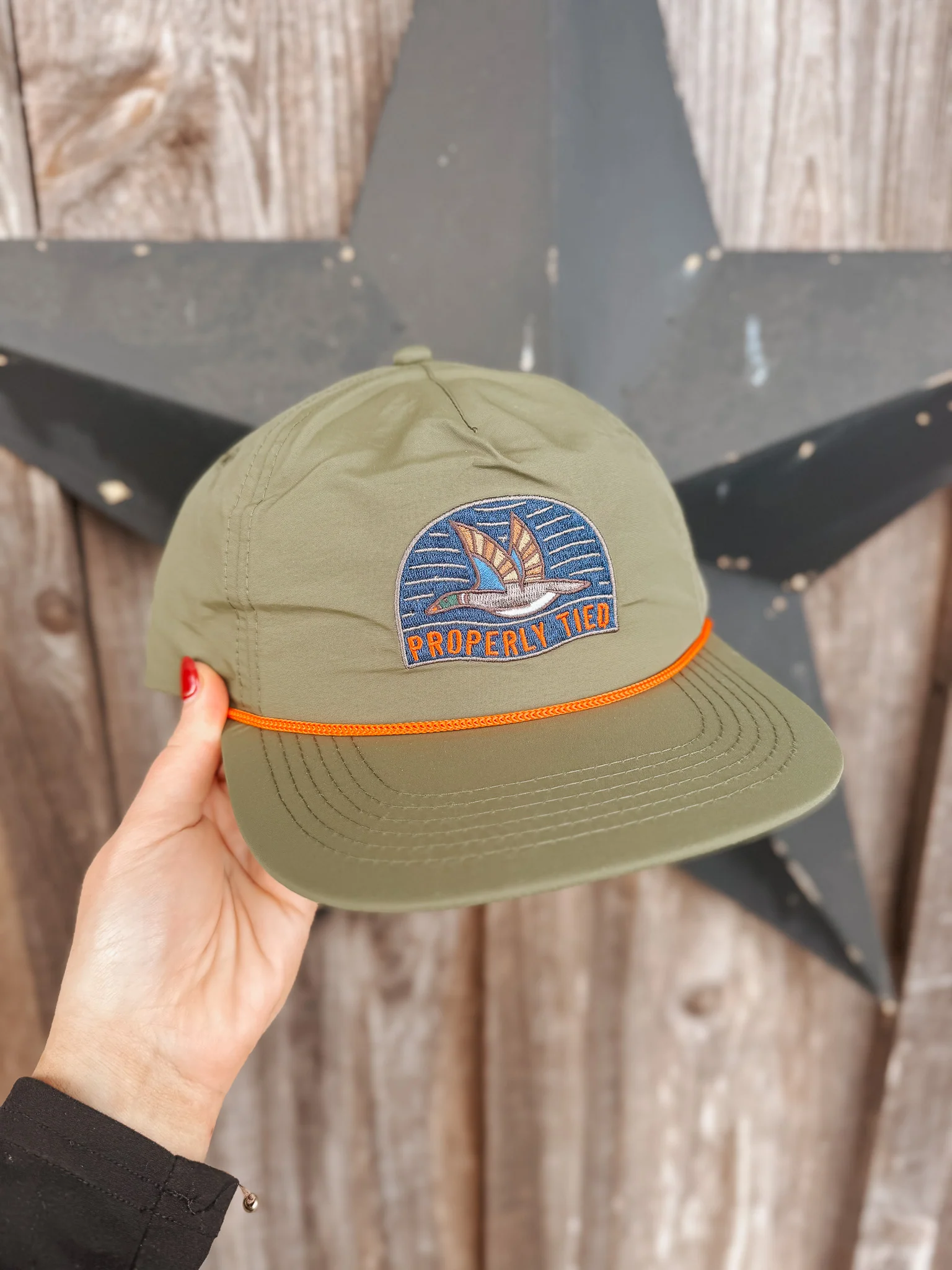 Men's Properly Tied Mallard Rope Cap - Image 3