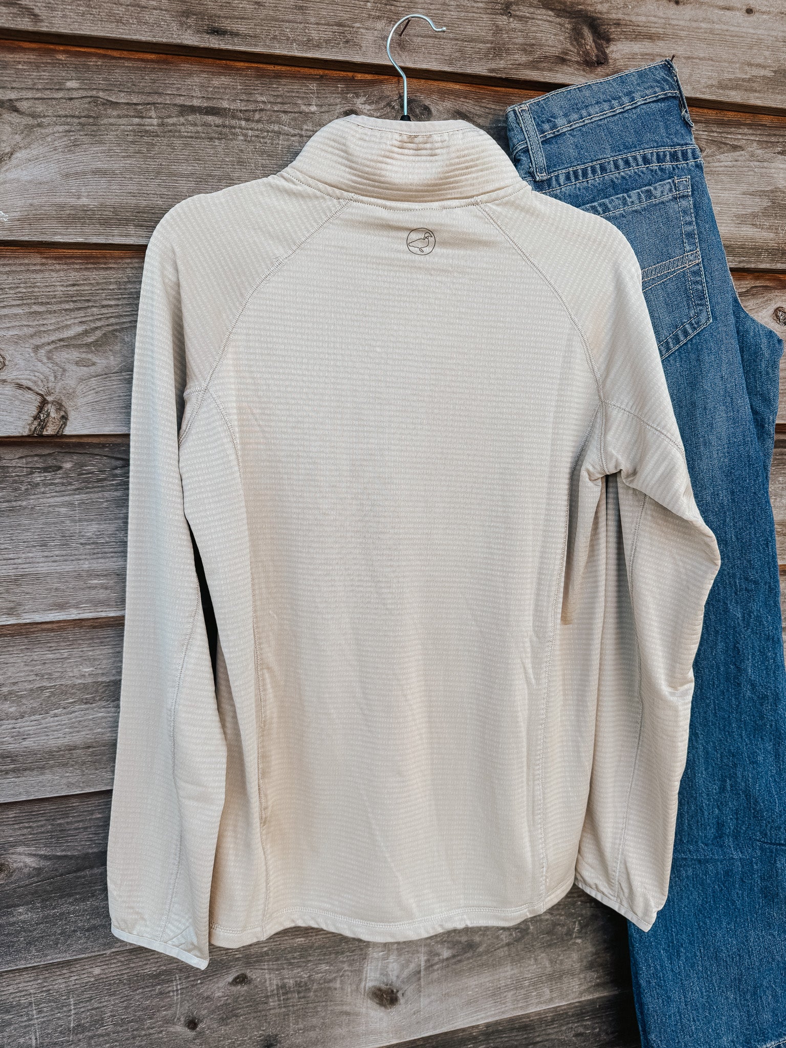 Men's Properly Tied Fairhope Pullover in Khaki - Image 3