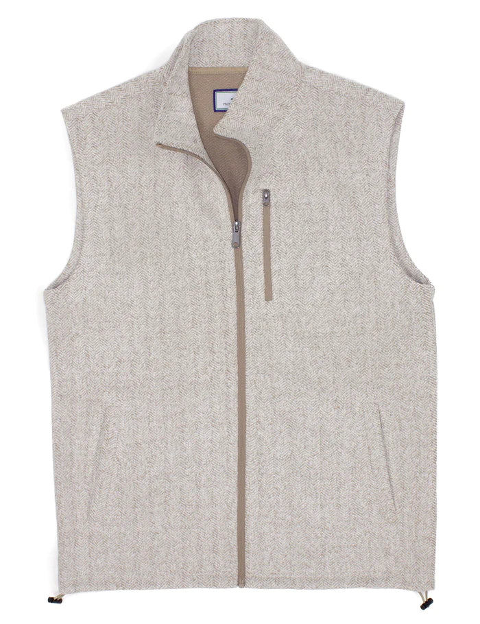 Men's Properly Tied Upland Vest in Cream - Image 5