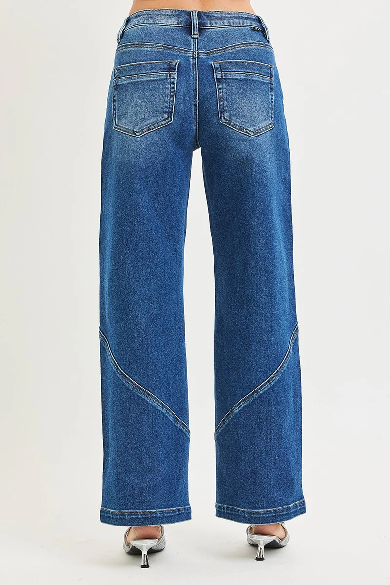 The Brinley Slouch Wide Leg Jeans - Image 2