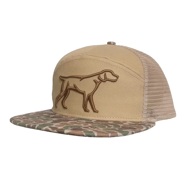 Fieldstone 7 Panel 3D Puff Camo Bill Hat - Image 6