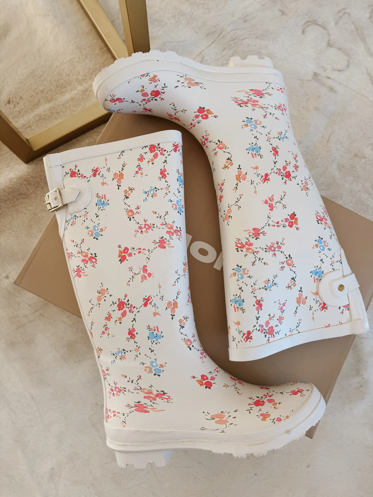 Puddle Party Floral Rainboots - Image 10