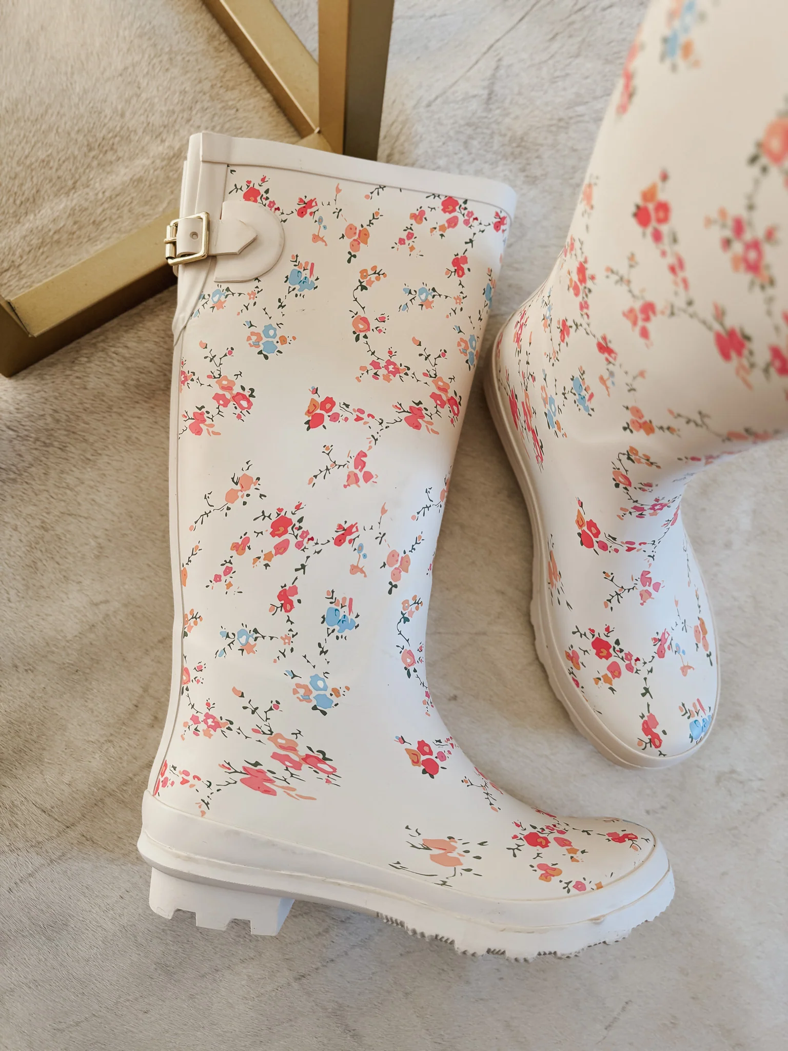 Puddle Party Floral Rainboots - Image 12