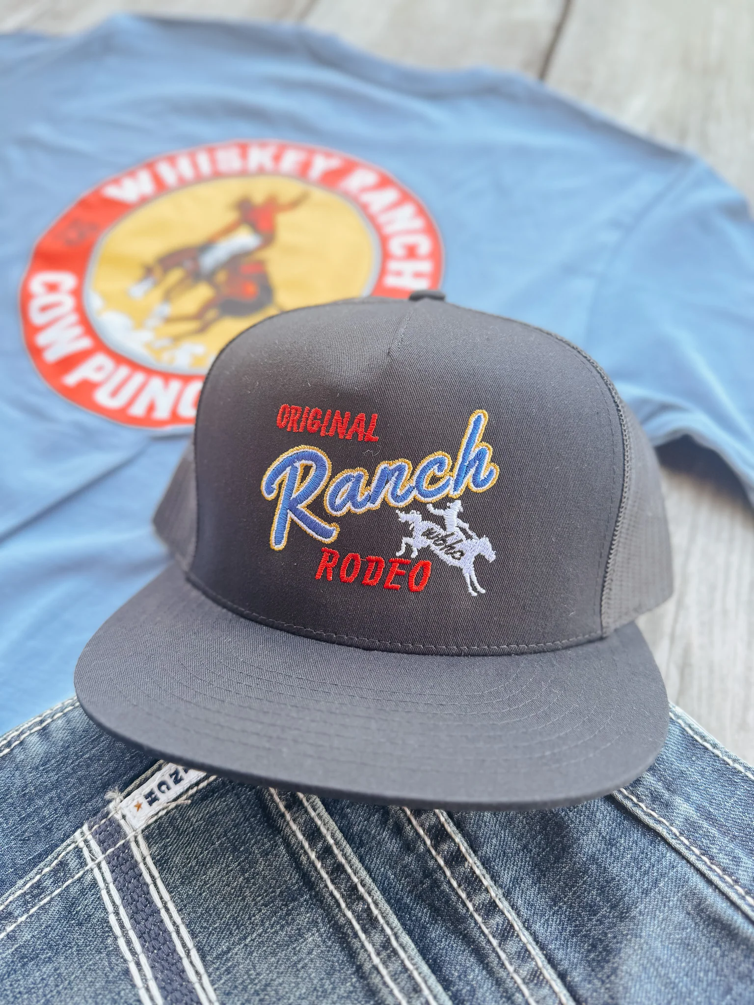 Whiskey Bent Hat Co. Ranch Rodeo Trucker - Image 2