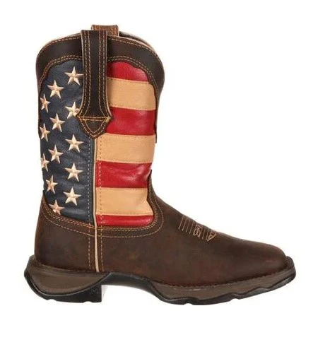 LADY REBEL BY DURANGO PATRIOTIC WOMEN'S PULL-ON WESTERN FLAG BOOT - Image 5
