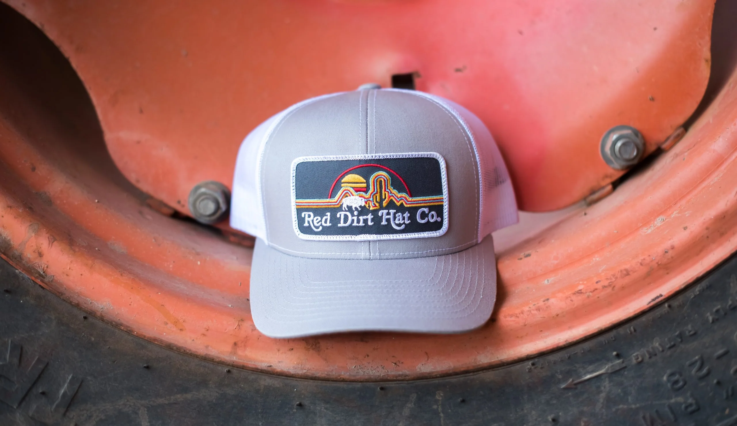 Red Dirt Hat Co. Neon Buffalo Cap - Image 4