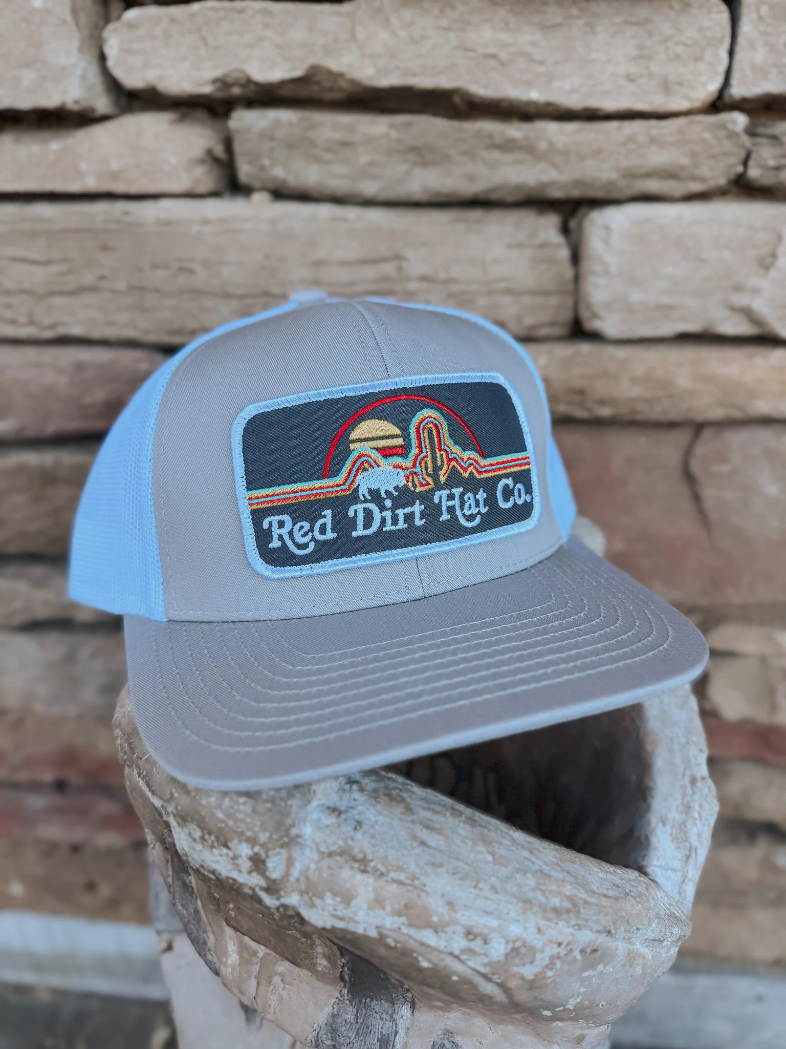 Red Dirt Hat Co. Neon Buffalo Cap - Image 5