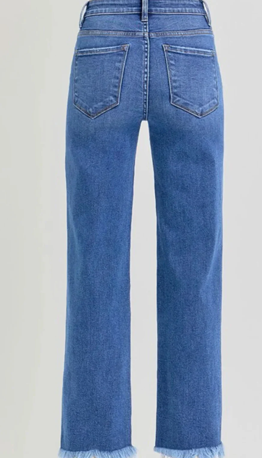 The Leann High Rise Straight Jeans - Image 3