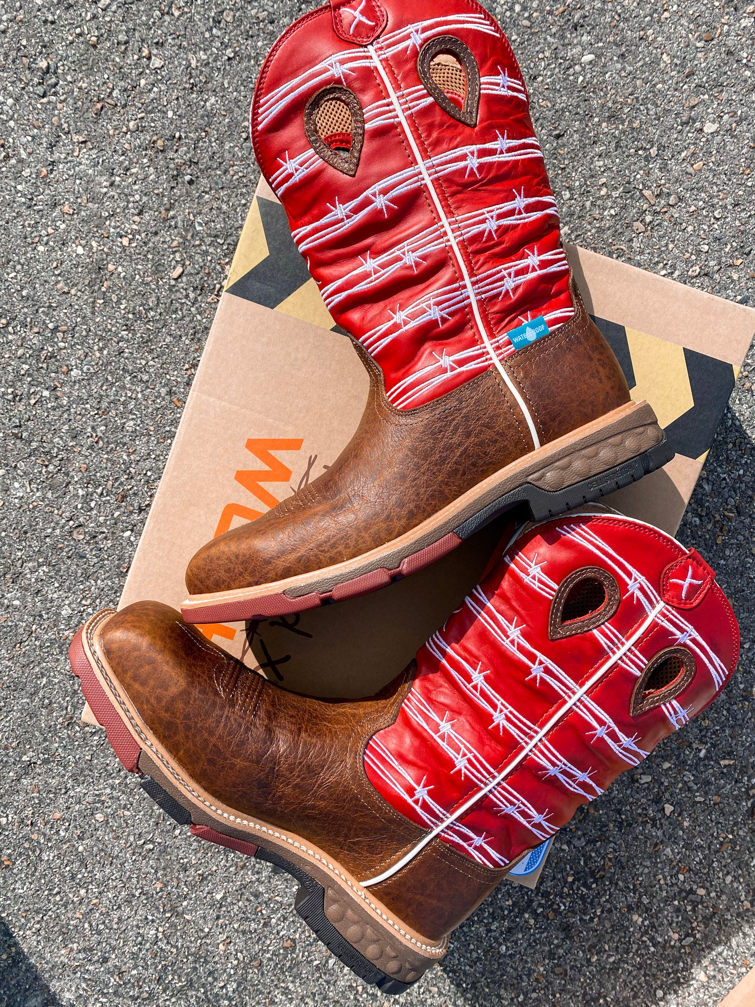 MEN'S TWISTED X WATERPROOF NANO TOE WORK BOOT - Image 5