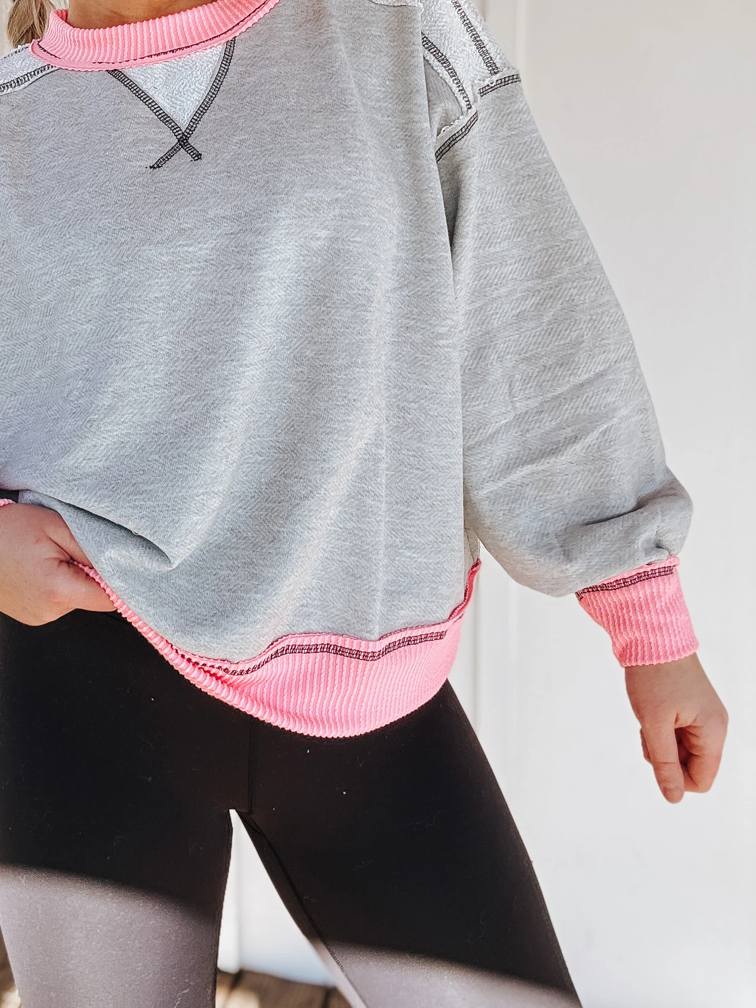 Reverse Stitch Sweatshirt - Image 2