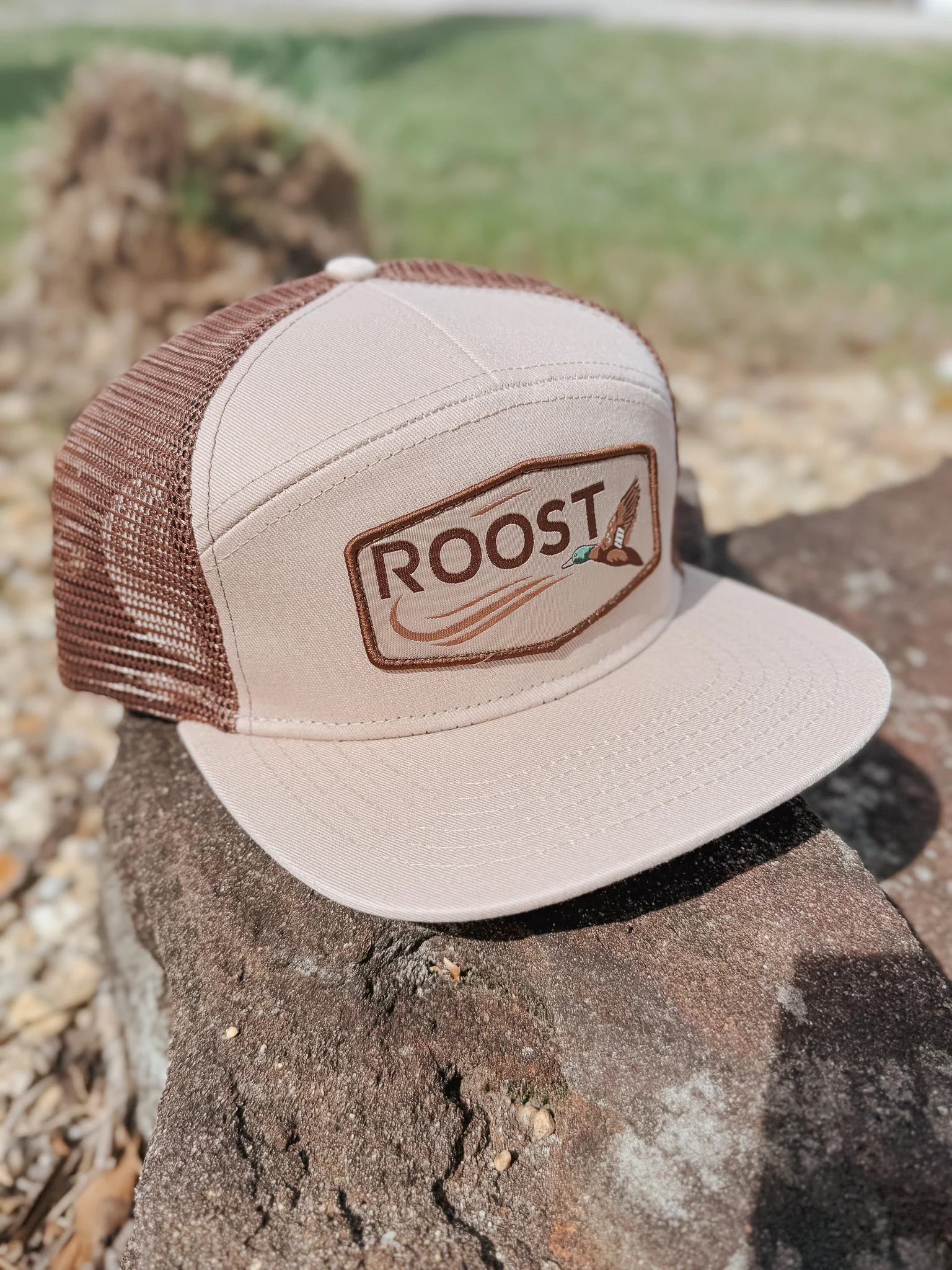 Roost 7 Panel Logo Patch Cap - Image 4