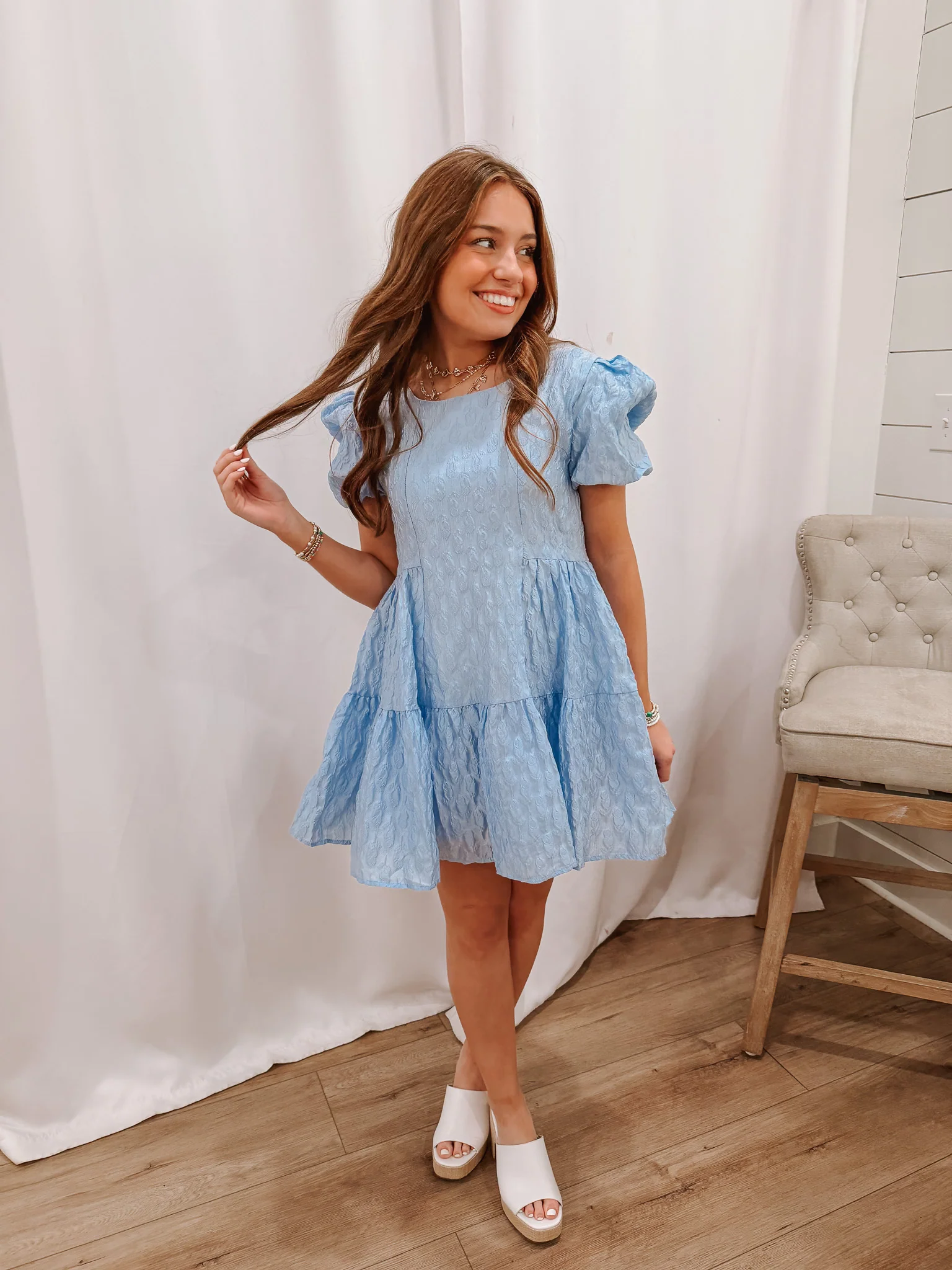 Sky’s the Limit Mini Dress - Image 2