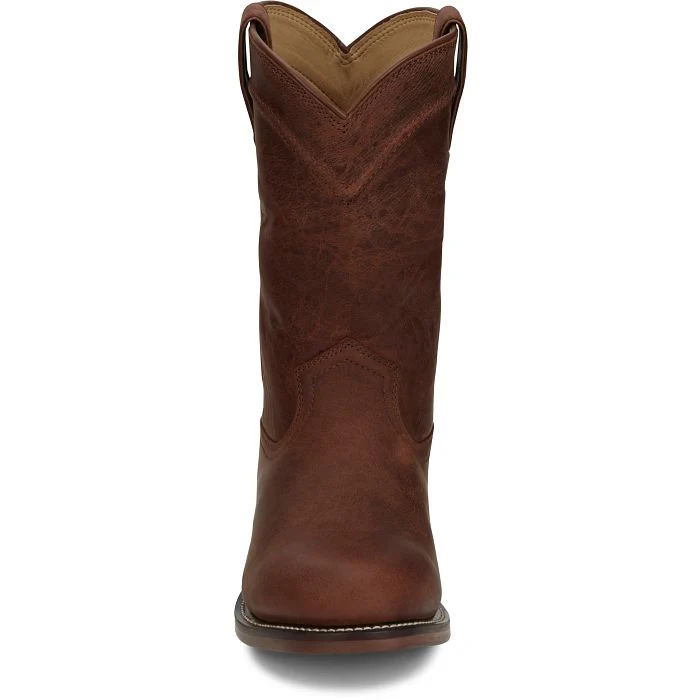 JUSTIN MEN'S BRASWELL 10" ROPER BOOTS - Image 5
