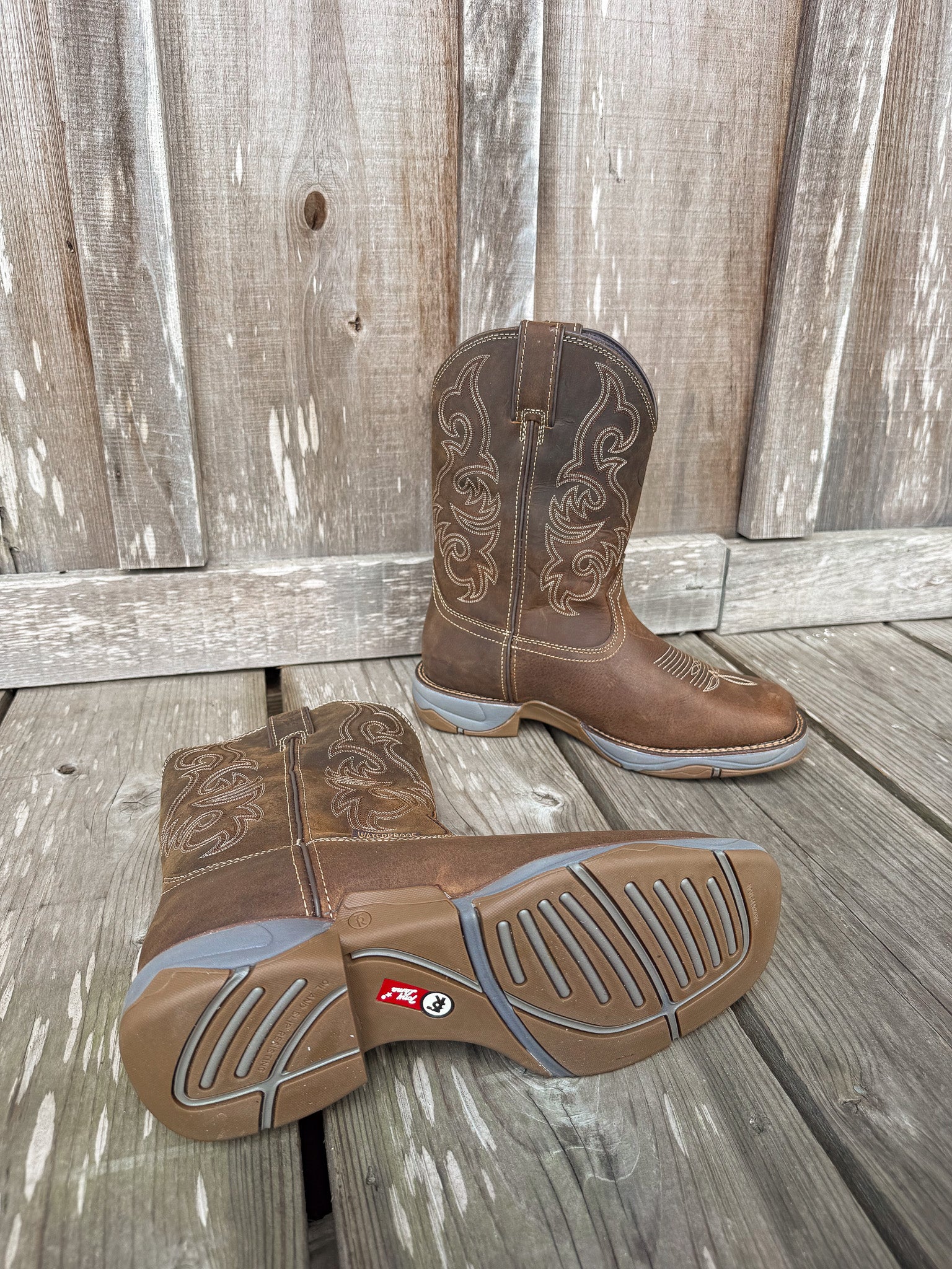 Men's Tony Lama Junction Waterproof Work Boots - Image 2
