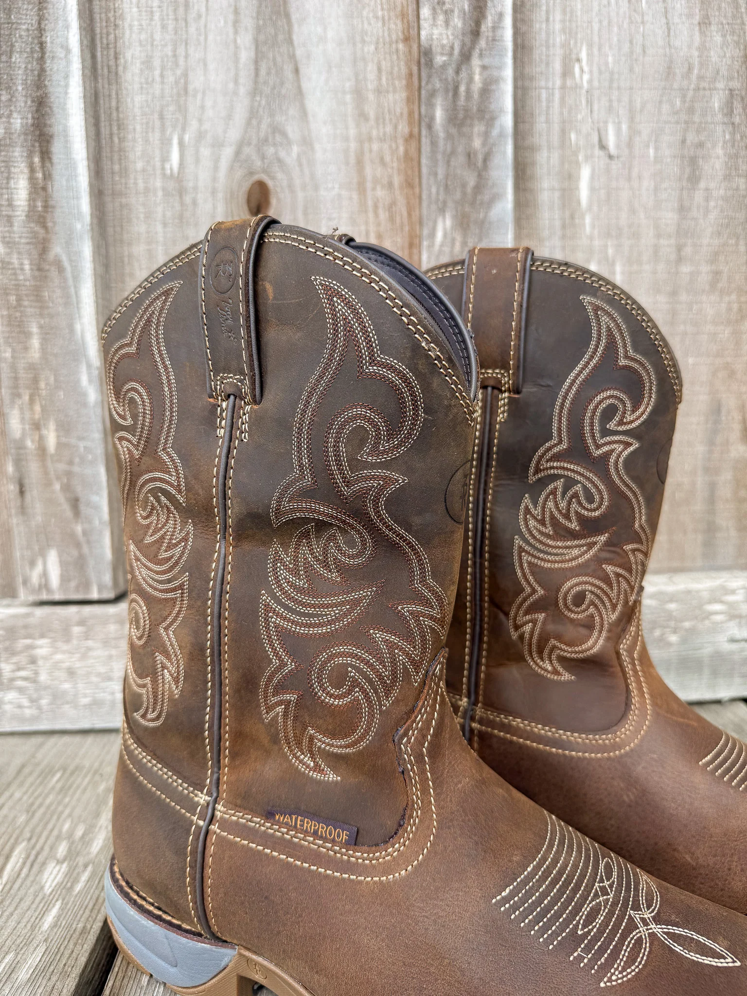 Men's Tony Lama Junction Waterproof Work Boots - Image 3