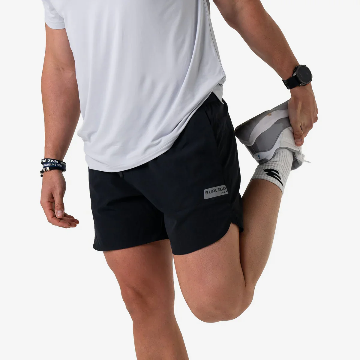 Burlebo Men's Training Short - Black - Image 8