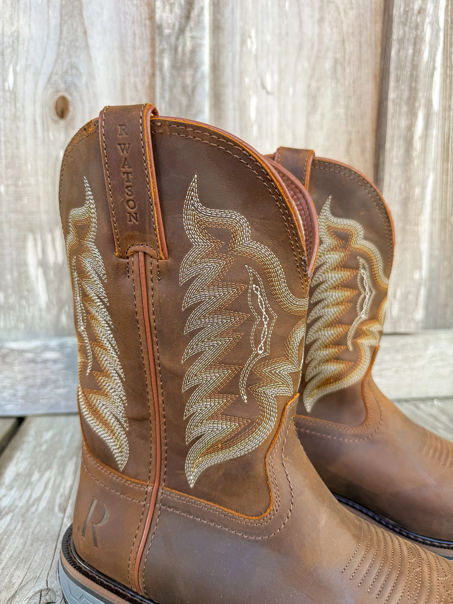 Men's R. Watson Crazy House Cowhide Work Boots - Image 10