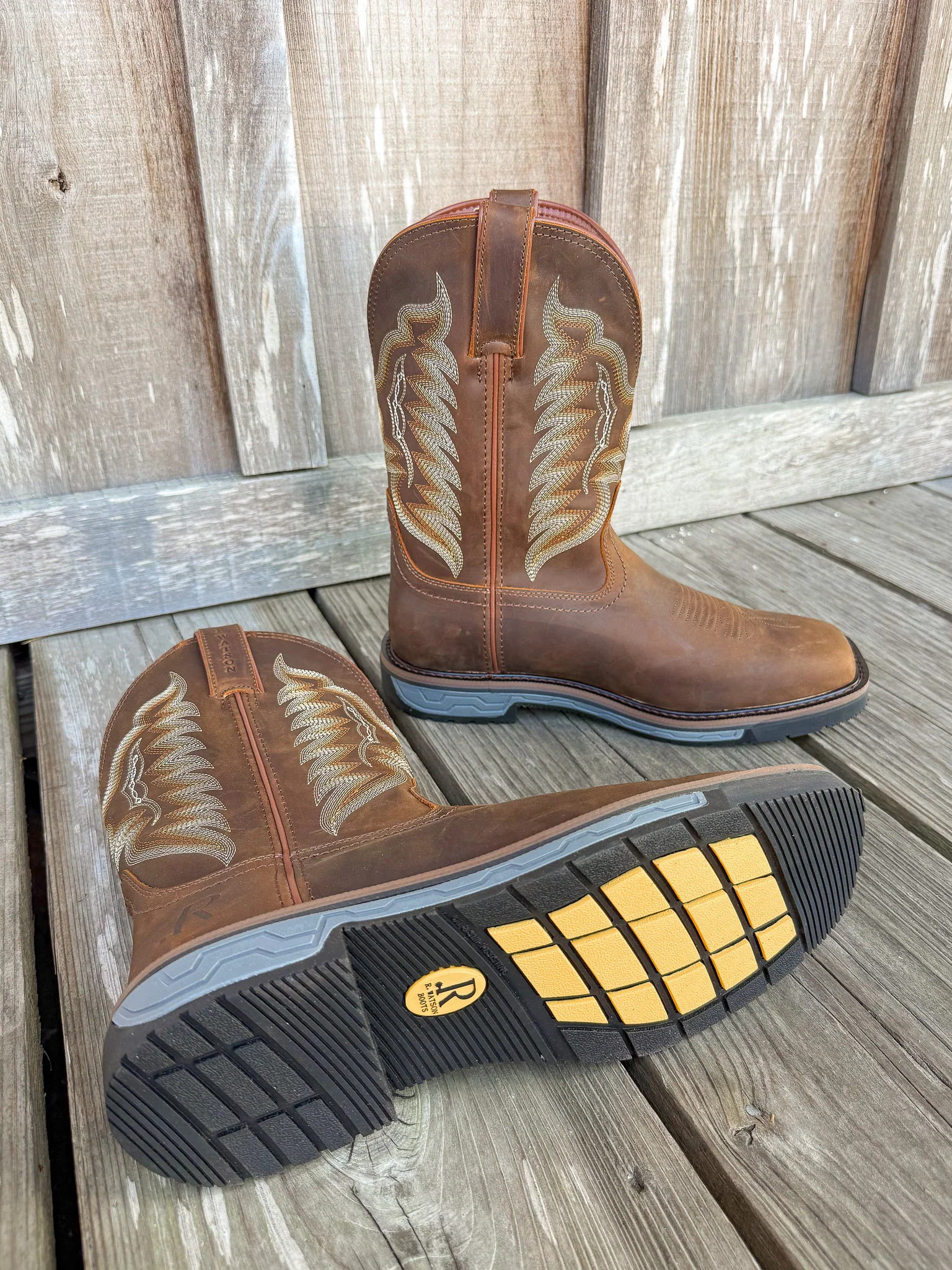 Men's R. Watson Crazy House Cowhide Work Boots - Image 11
