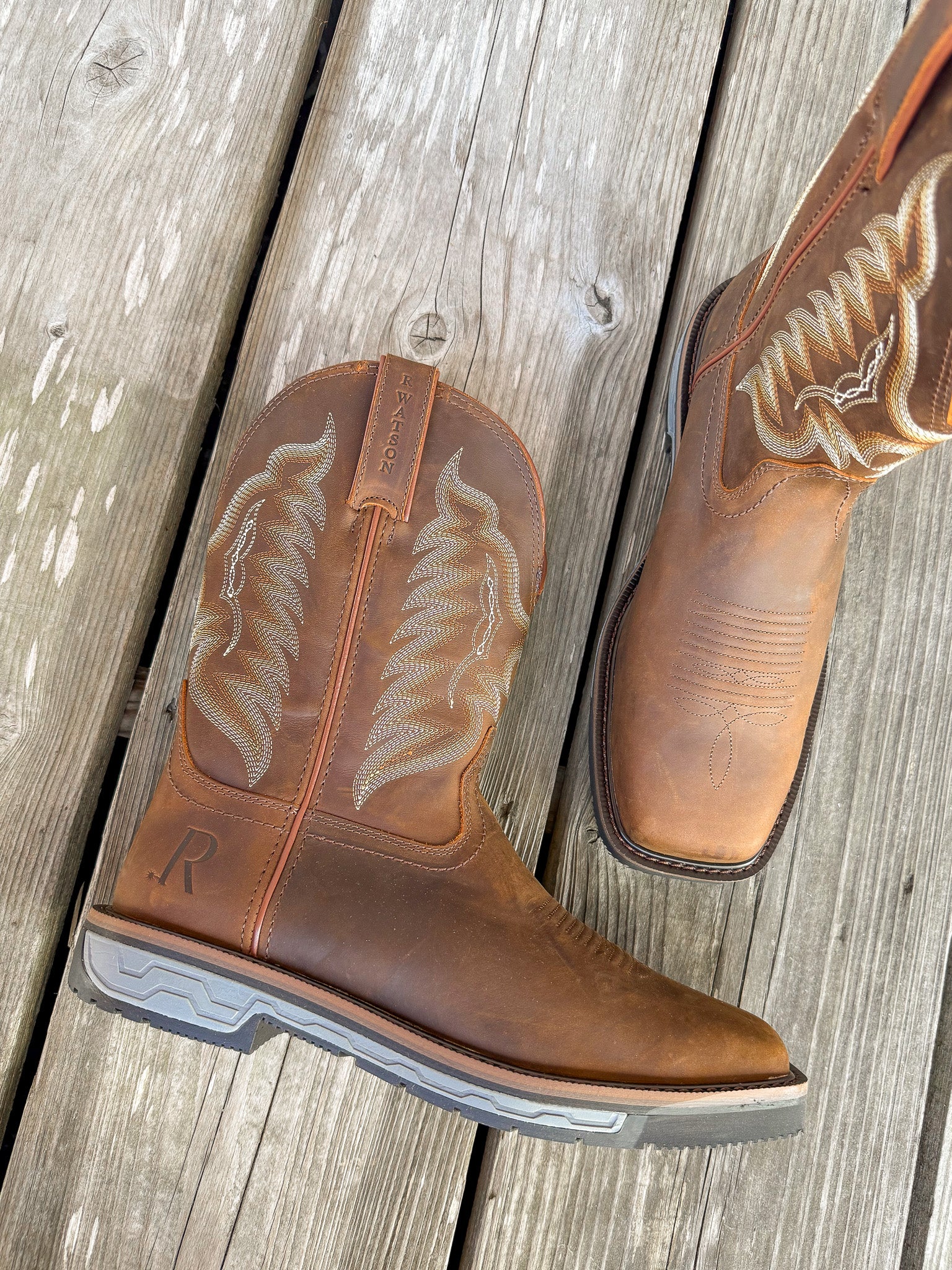 Men's R. Watson Crazy House Cowhide Work Boots - Image 12