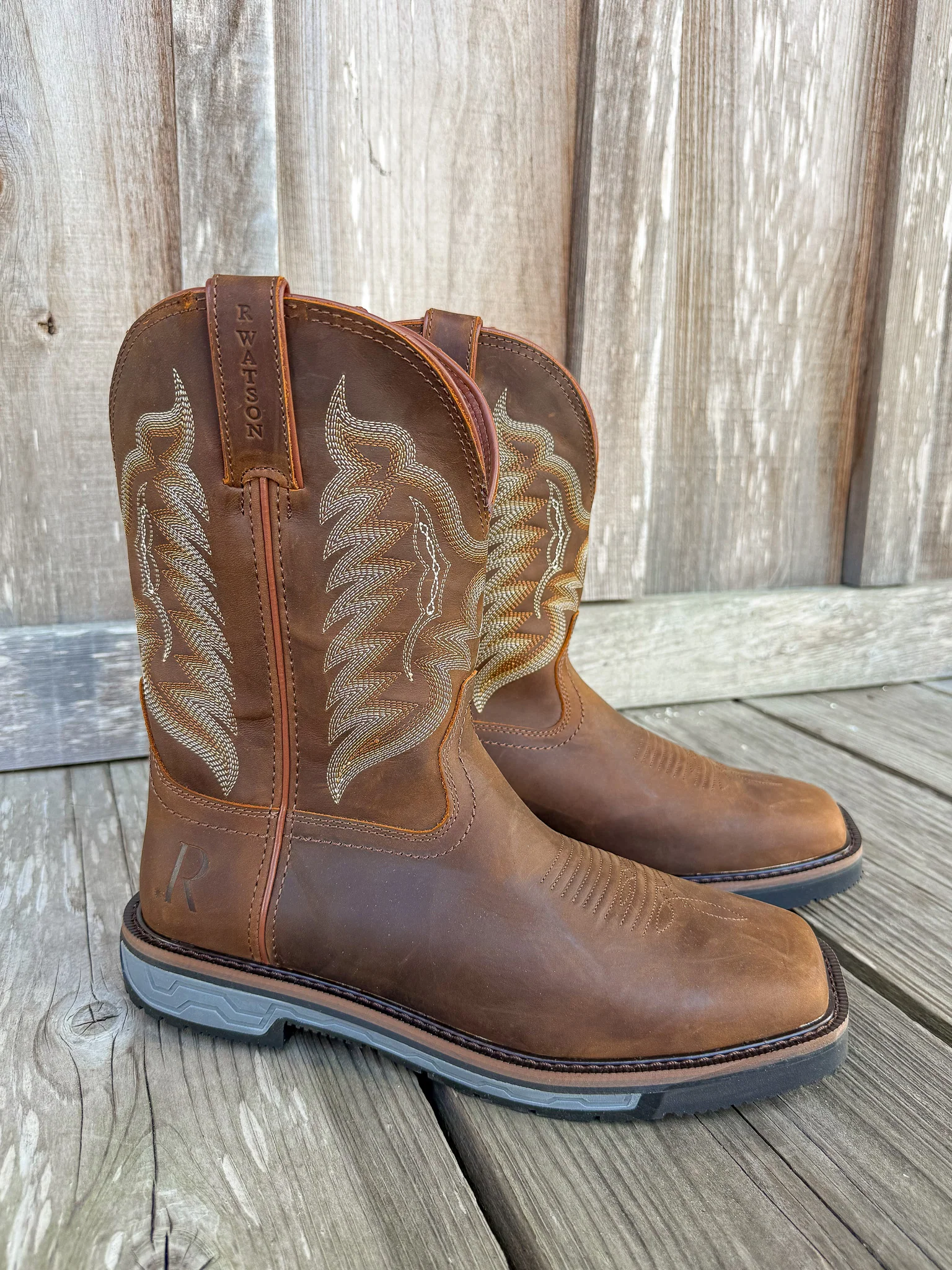 Men's R. Watson Crazy House Cowhide Work Boots - Image 2