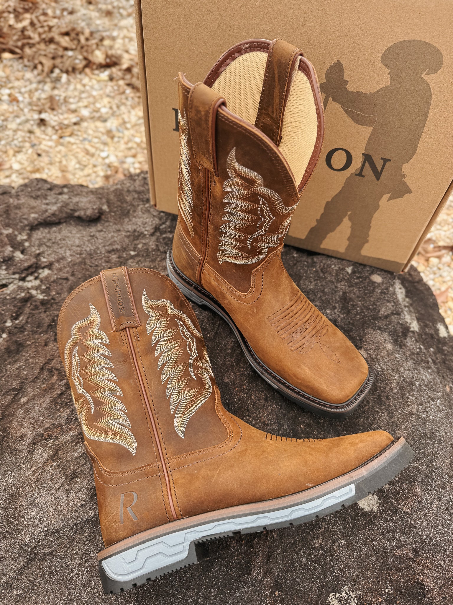 Men's R. Watson Crazy House Cowhide Work Boots - Image 5