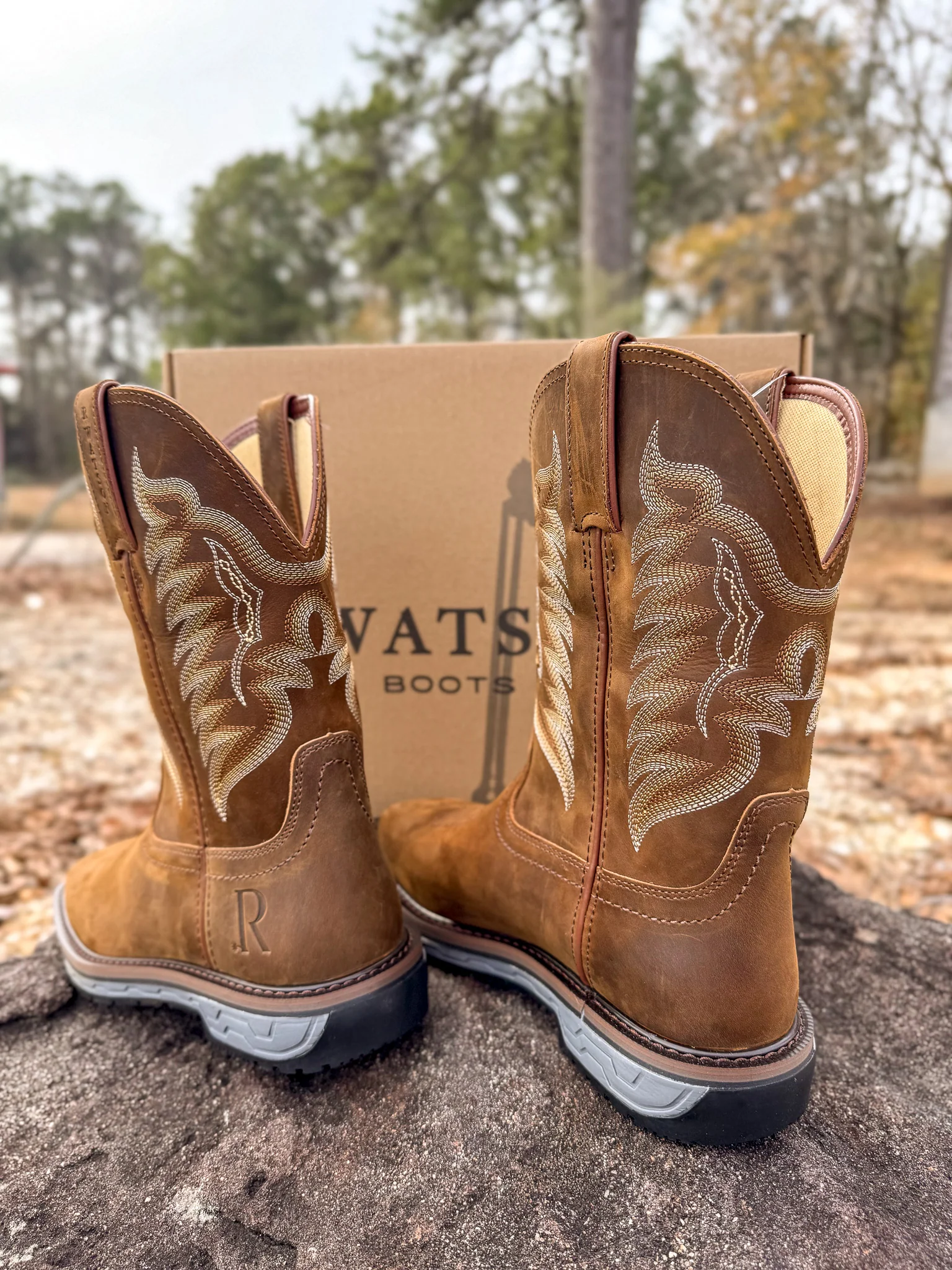 Men's R. Watson Crazy House Cowhide Work Boots - Image 6