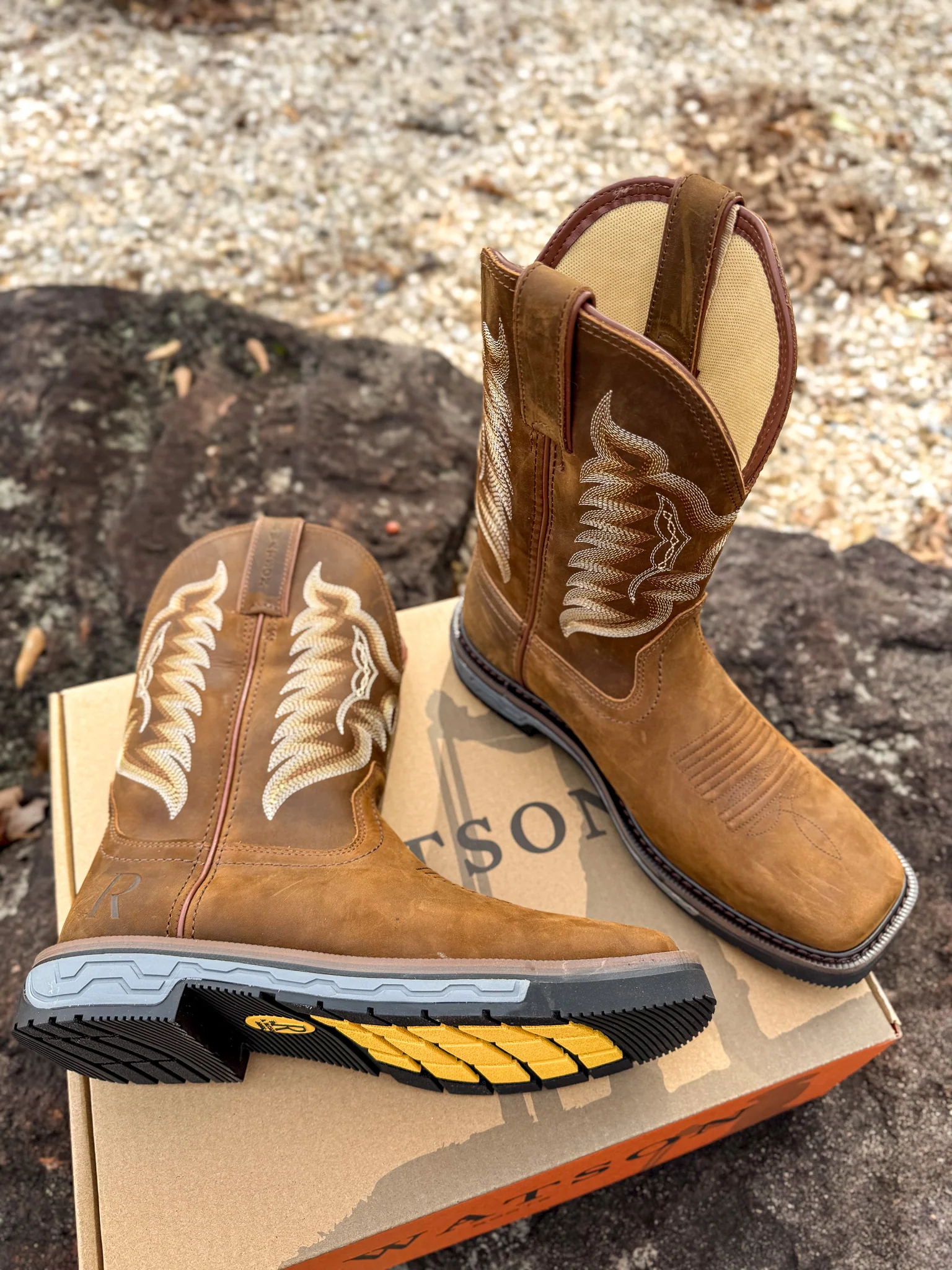 Men's R. Watson Crazy House Cowhide Work Boots - Image 7