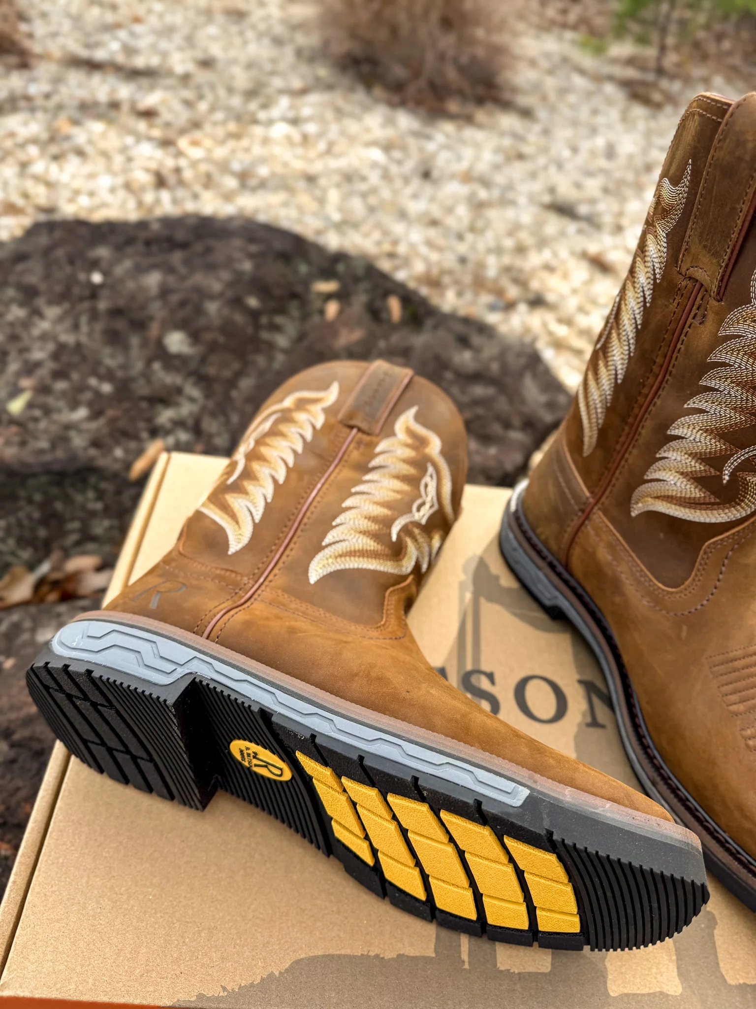 Men's R. Watson Crazy House Cowhide Work Boots - Image 8