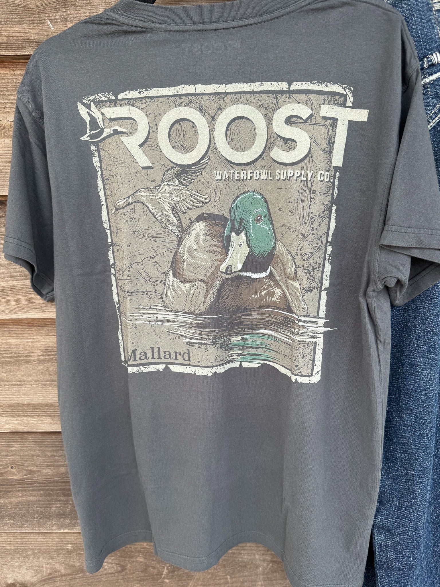 Roost Mallard Stamp T-Shirt - Image 7