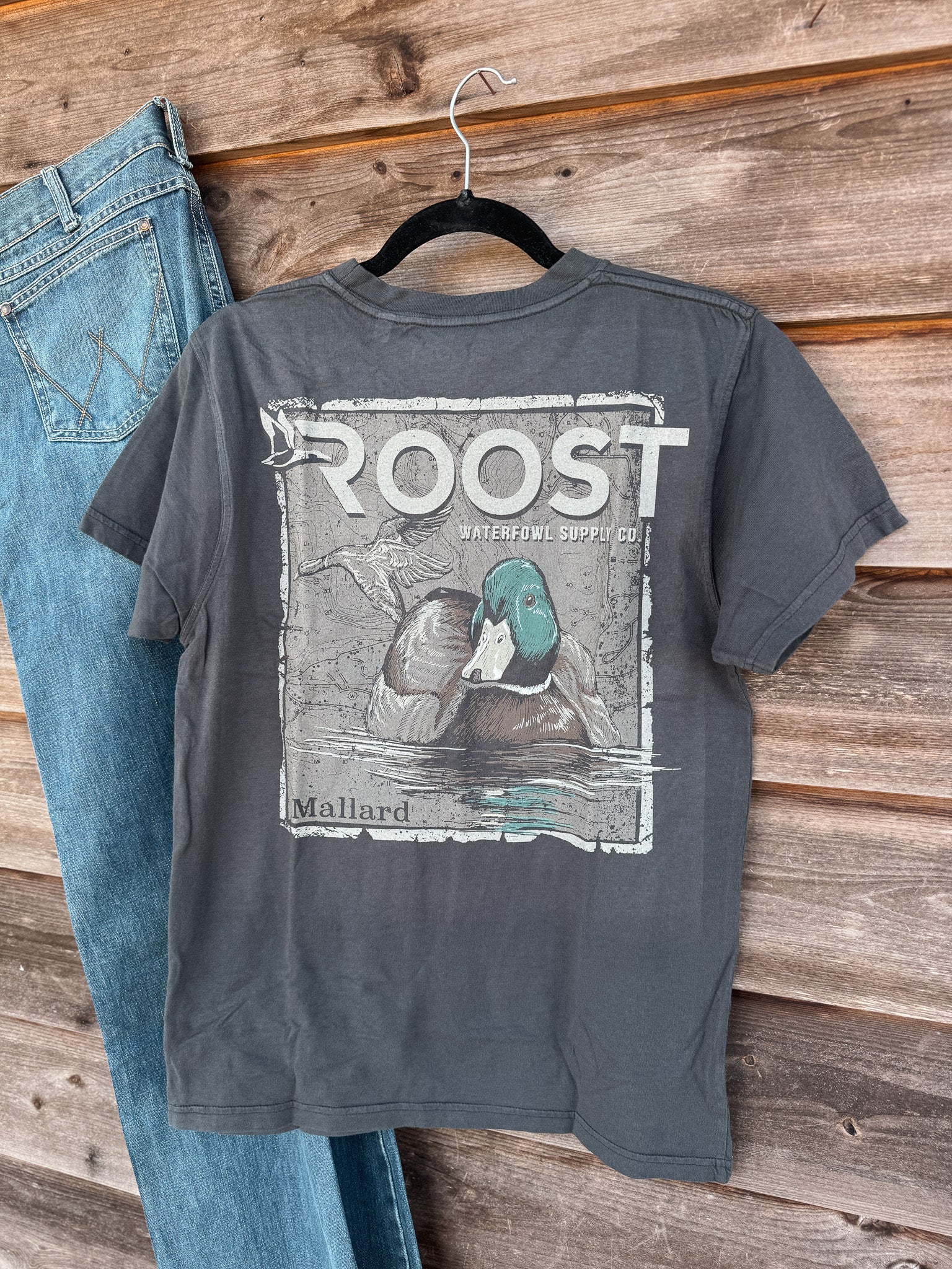 Roost Mallard Stamp T-Shirt - Image 8