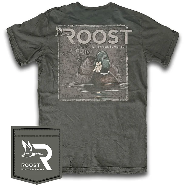 Roost Mallard Stamp T-Shirt - Image 9
