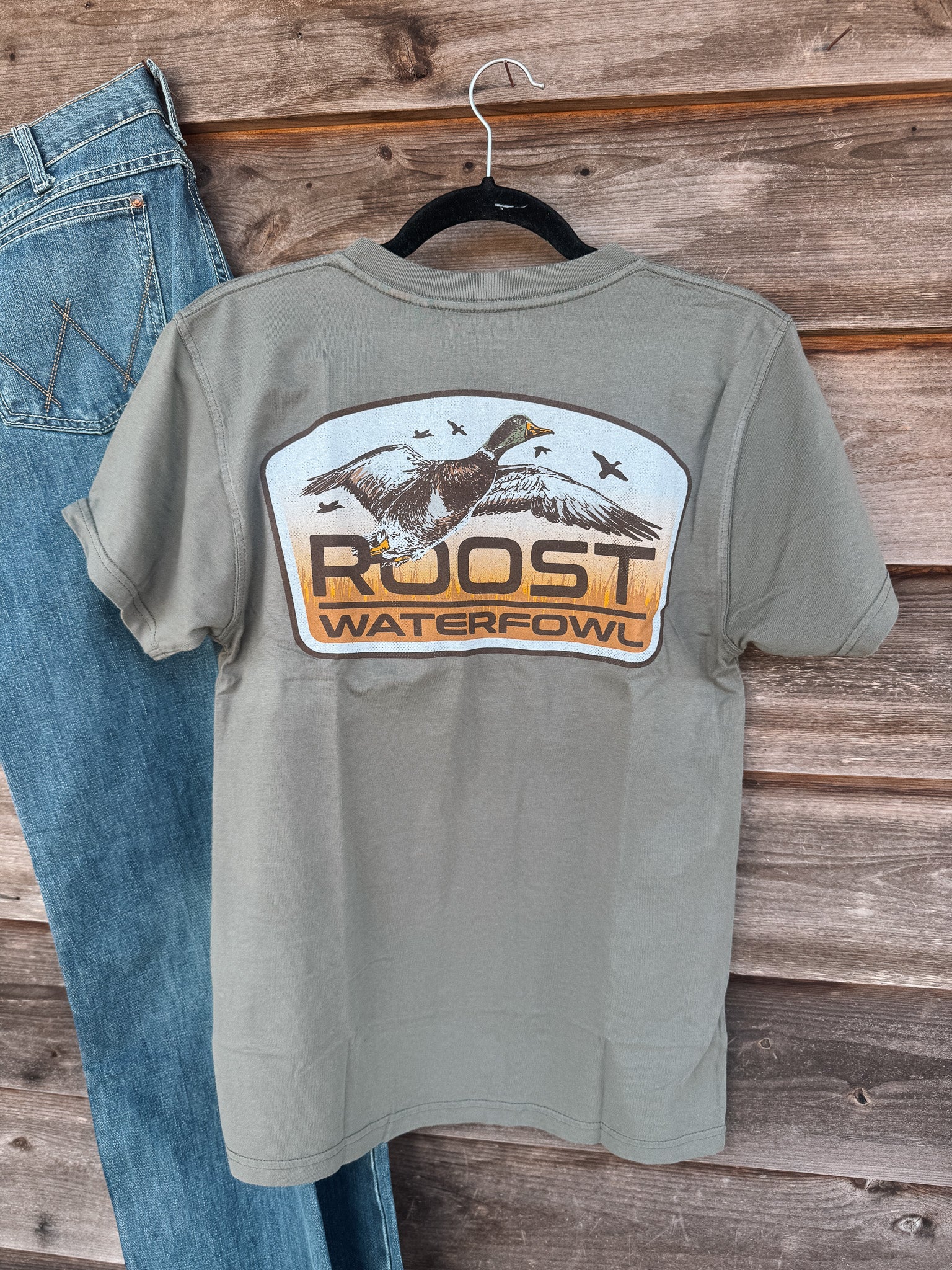 Roost Mallard Shield T-Shirt - Image 5