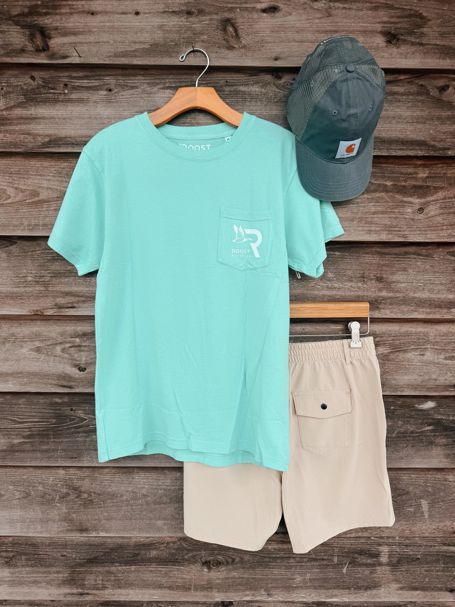 Roost Stealth Mode T-Shirt in Mint - Image 6
