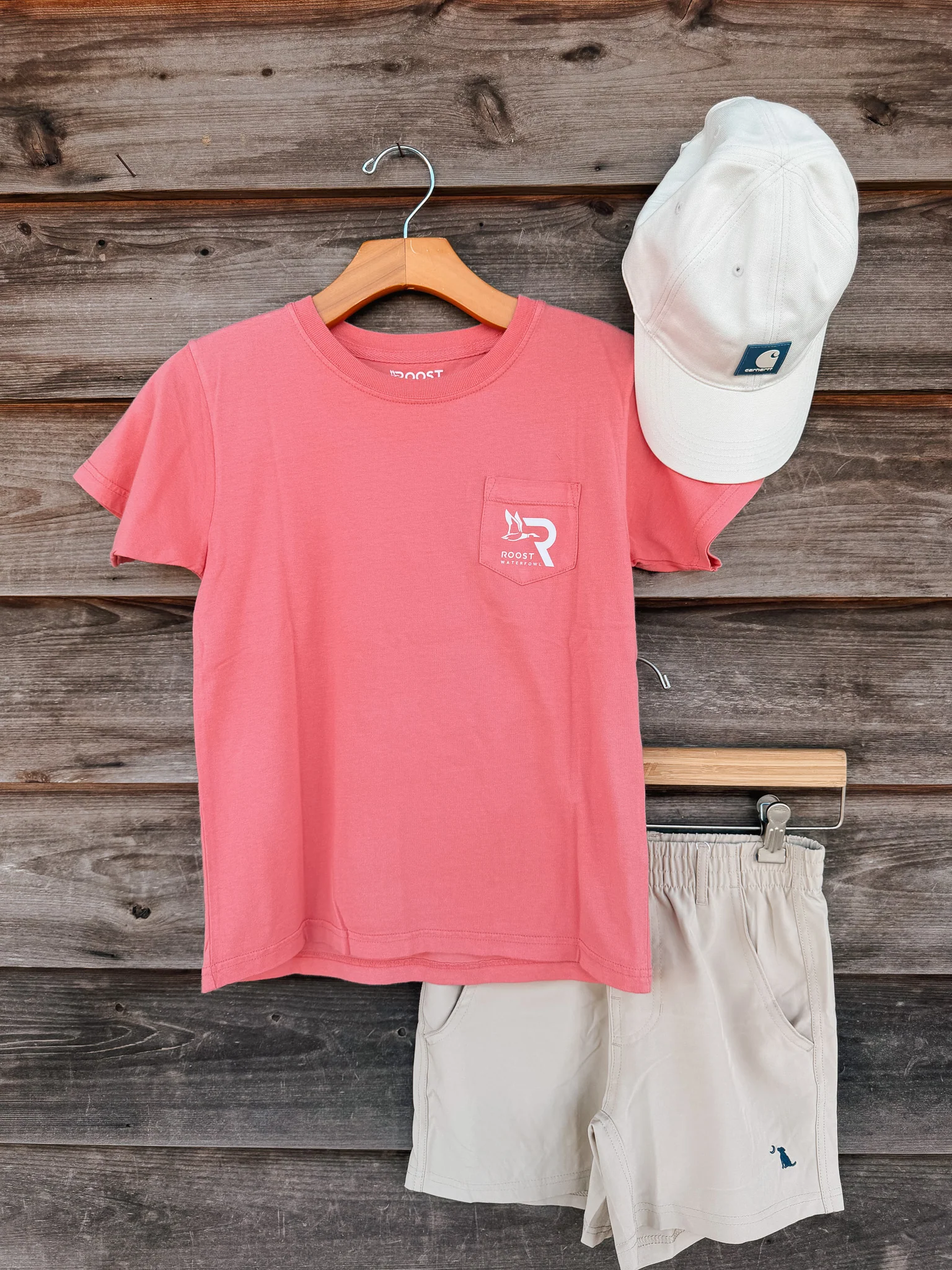 Toddler & Youth Roost Vintage Retriever in Watermelon - Image 3