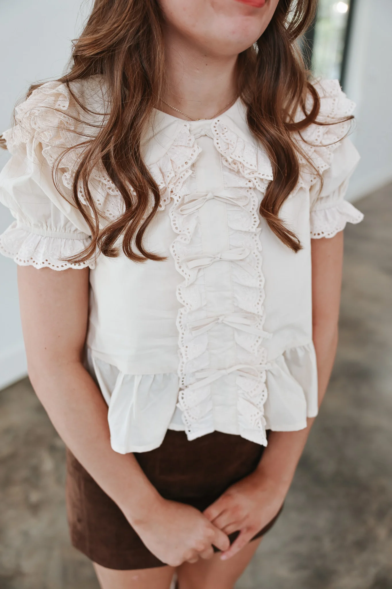 The Gianna Cream Blouse - Image 6