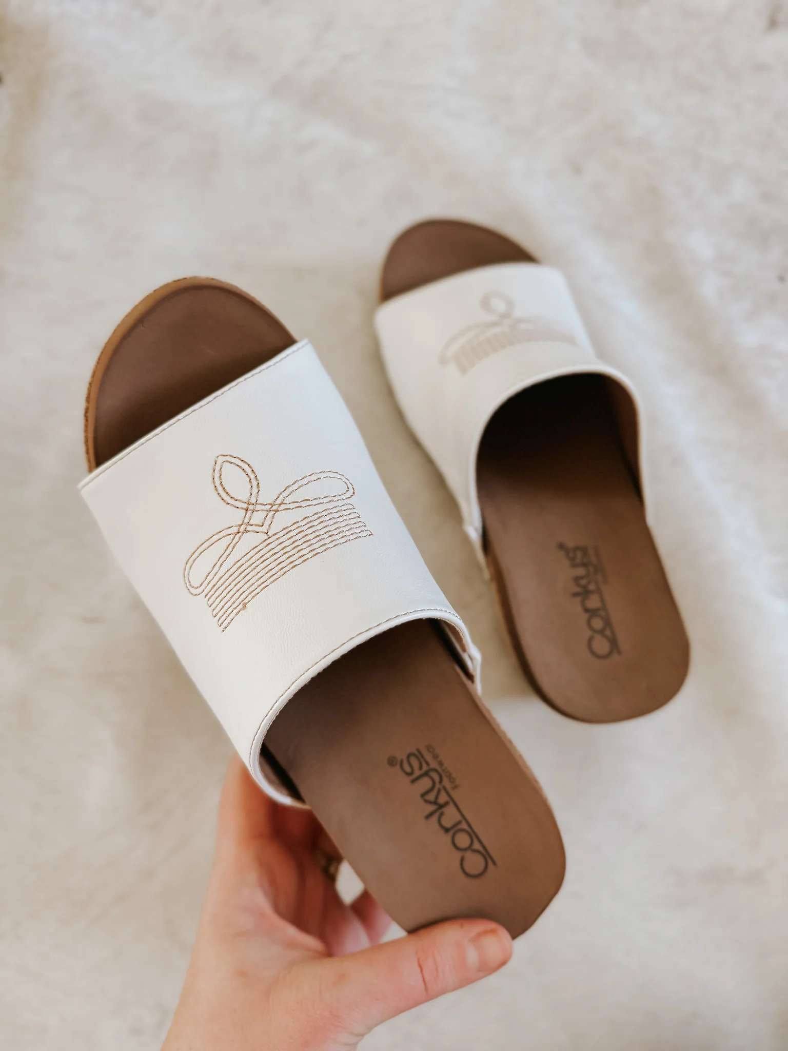 Saddle Up Wedge In Ivory - Image 11