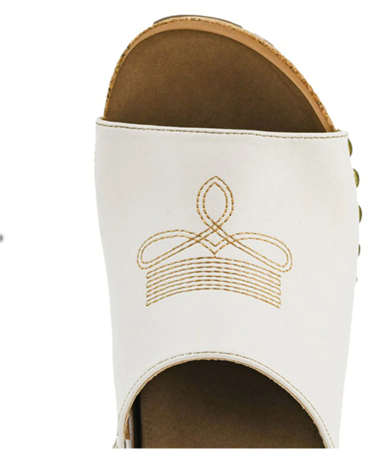 Saddle Up Wedge In Ivory - Image 14