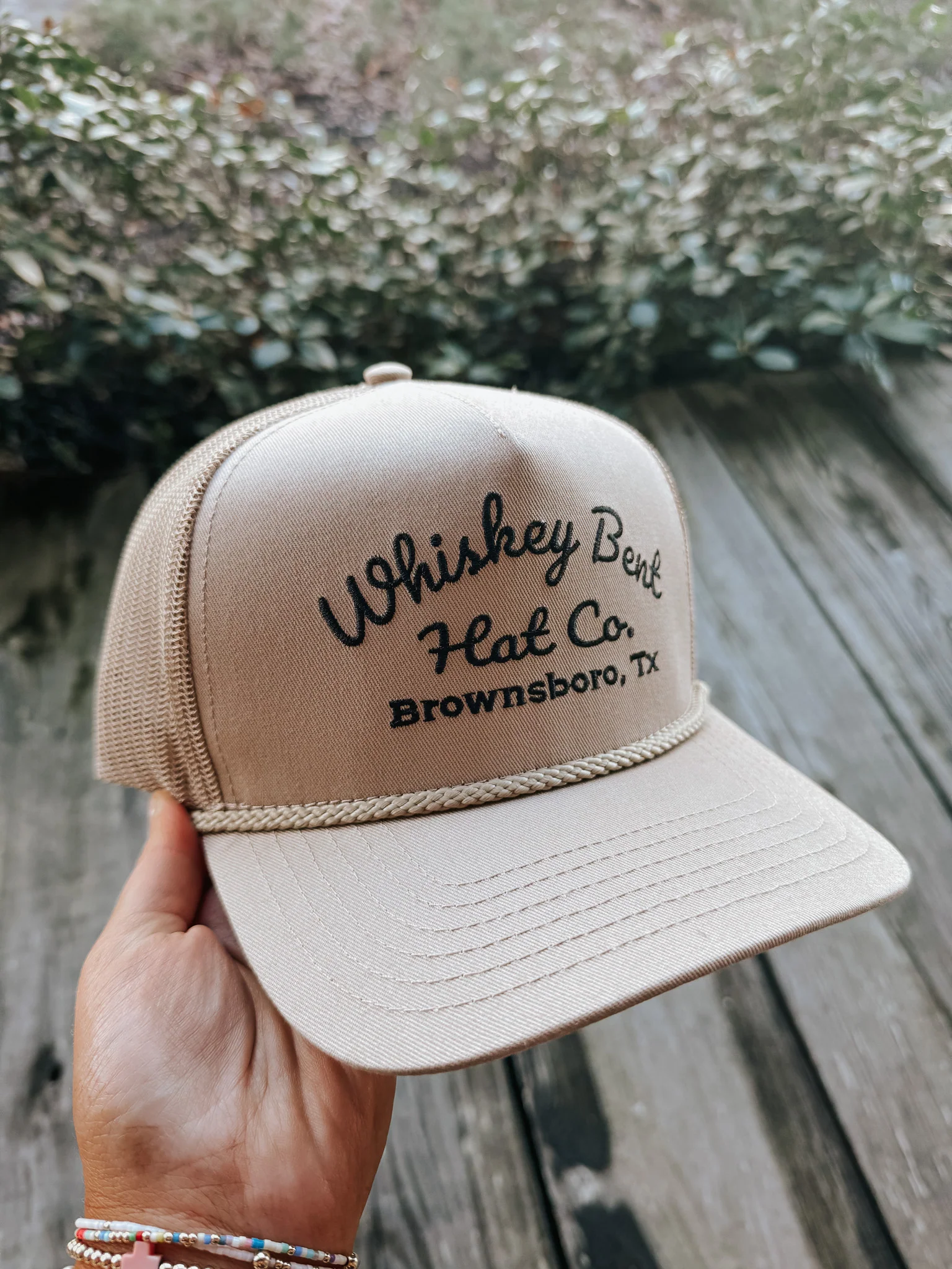 Whiskey Bent Hat Co. The Sale Barn Cap in Tan - Image 5
