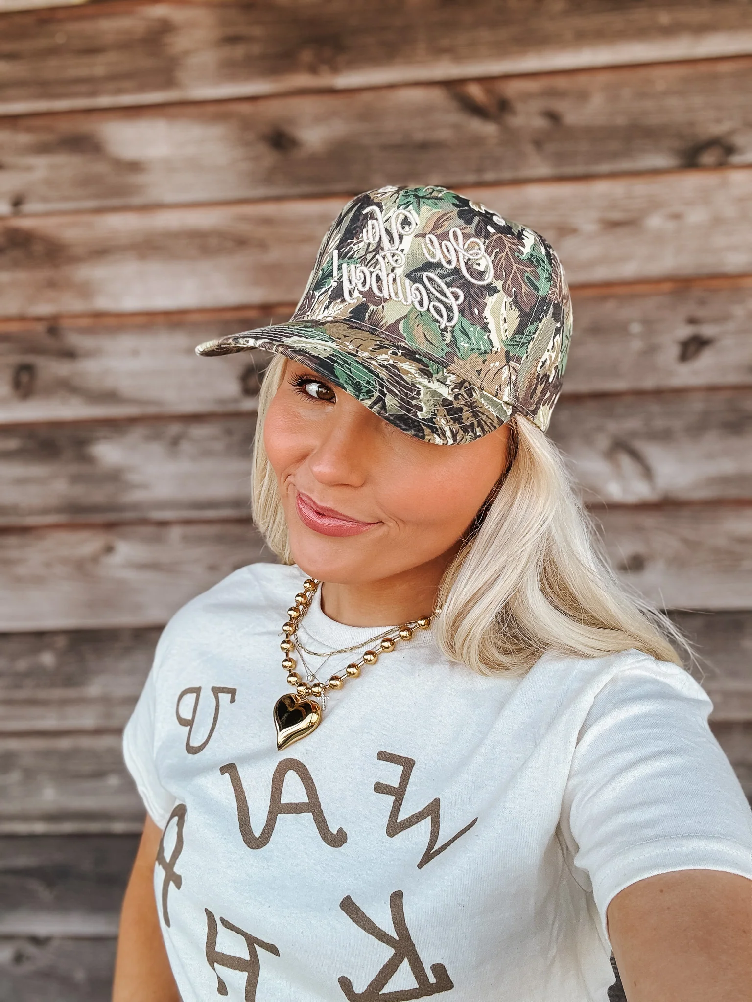See Ya Cowboy! Camo Trucker Hat - Image 7