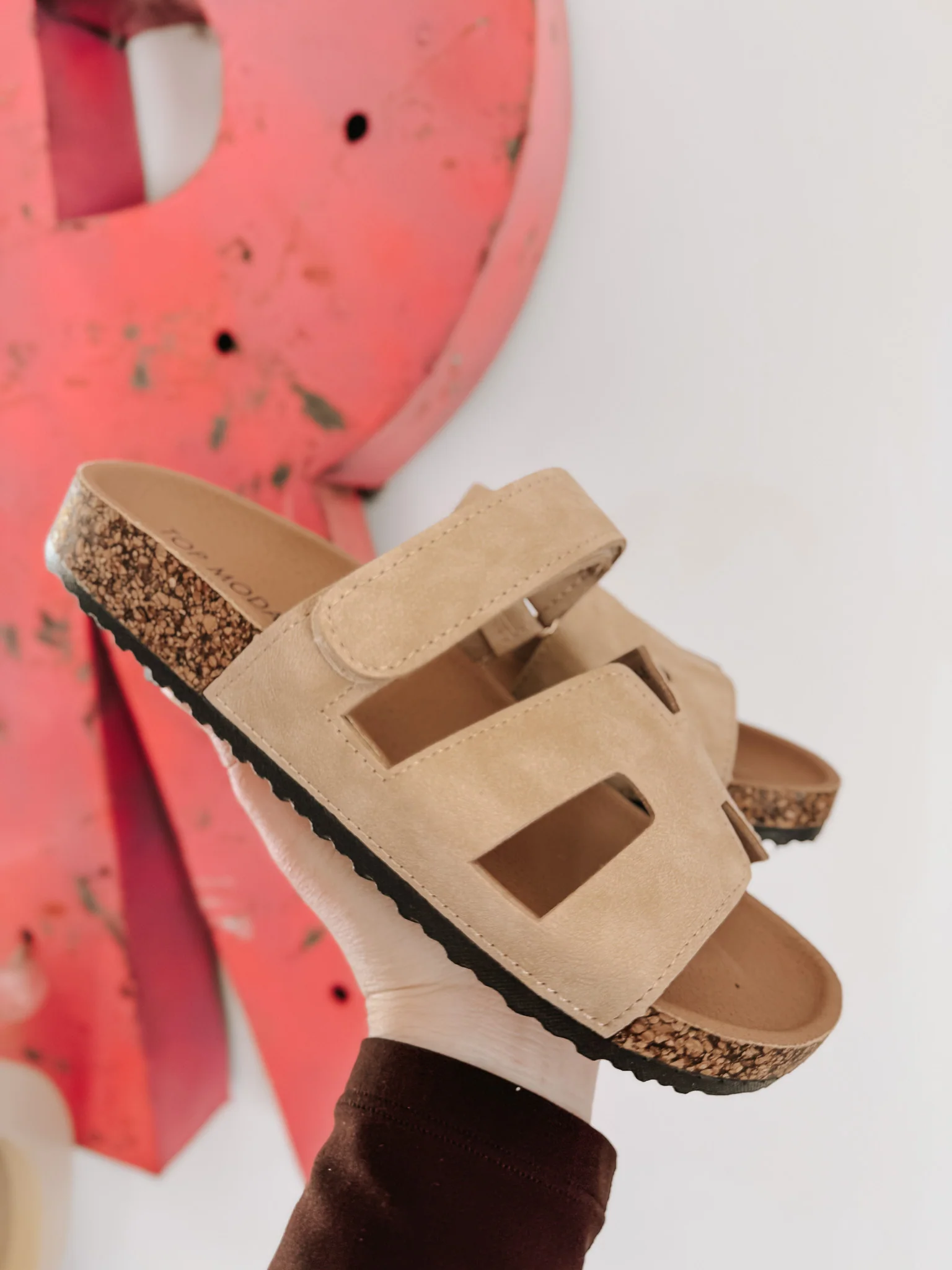 Time After Time Beige Sandals - Image 5