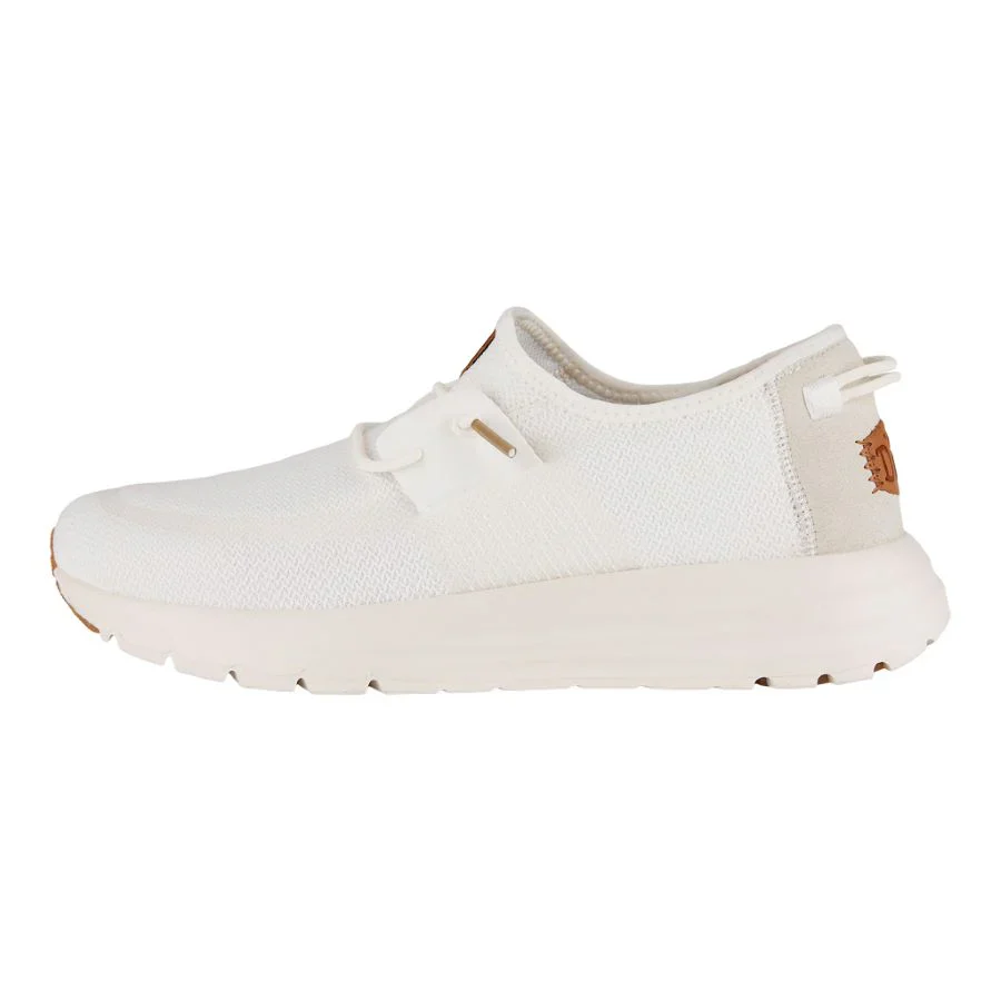 **tagged wrong**Men's Hey Dude Sirocco Neutrals White/White - Image 12