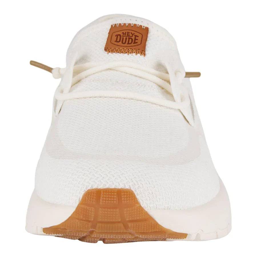 **tagged wrong**Men's Hey Dude Sirocco Neutrals White/White - Image 15