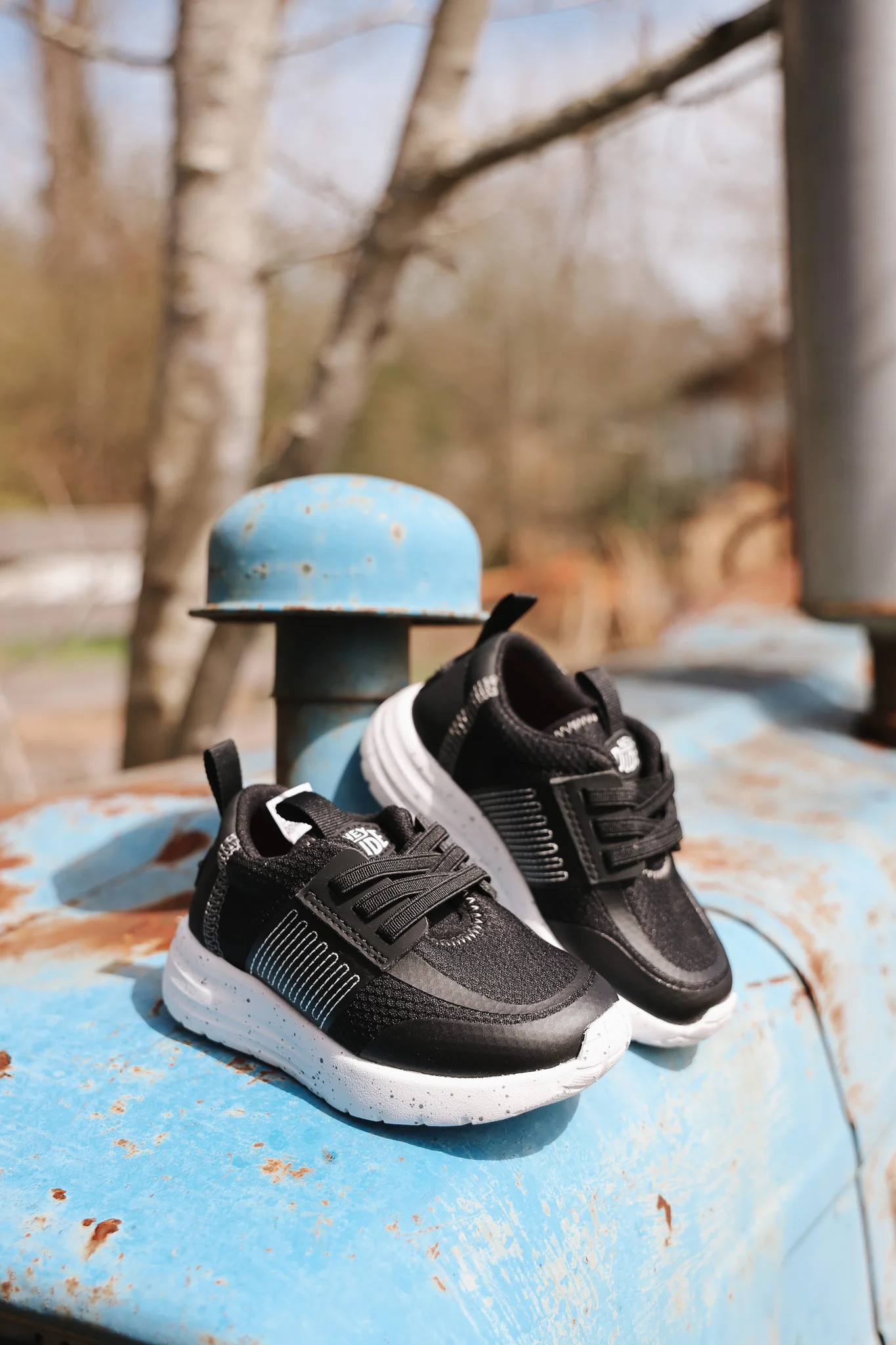 Youth Hey Dude Sirocco Play Varsity in Black - Image 3