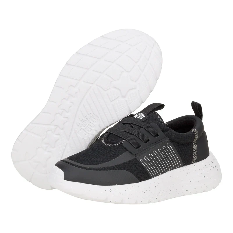 Youth Hey Dude Sirocco Play Varsity in Black - Image 9