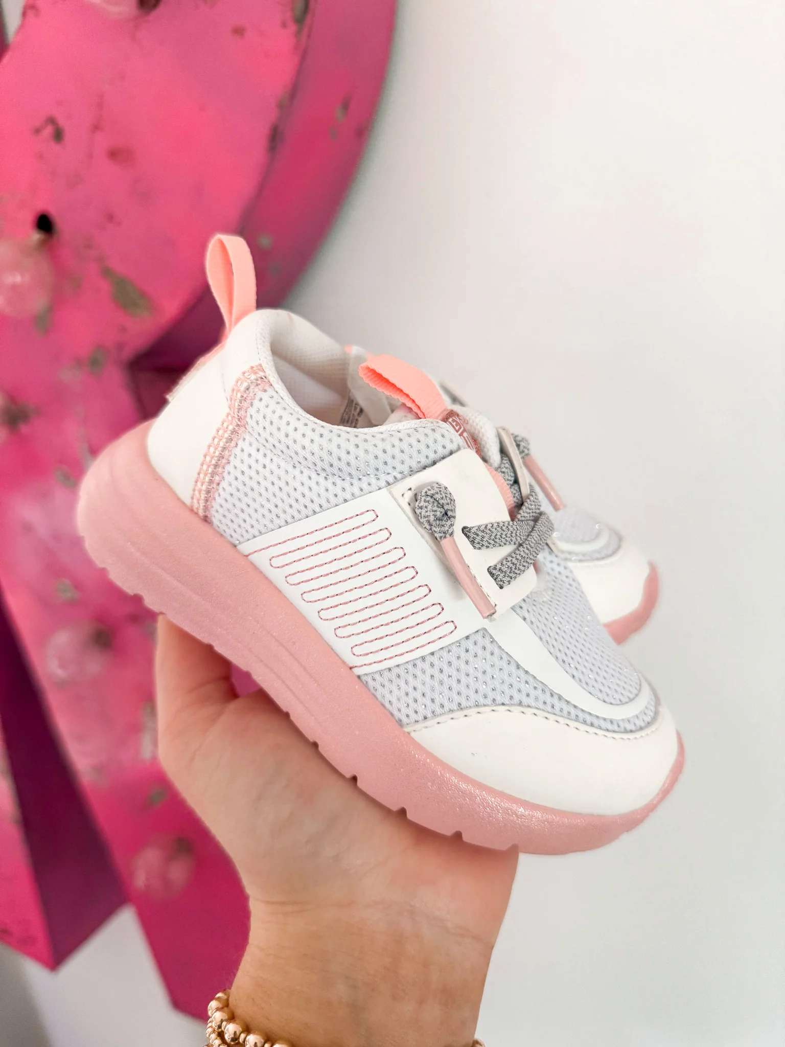 Youth Hey Dude Sirocco Play Pastel Ombre in White/Pink - Image 14